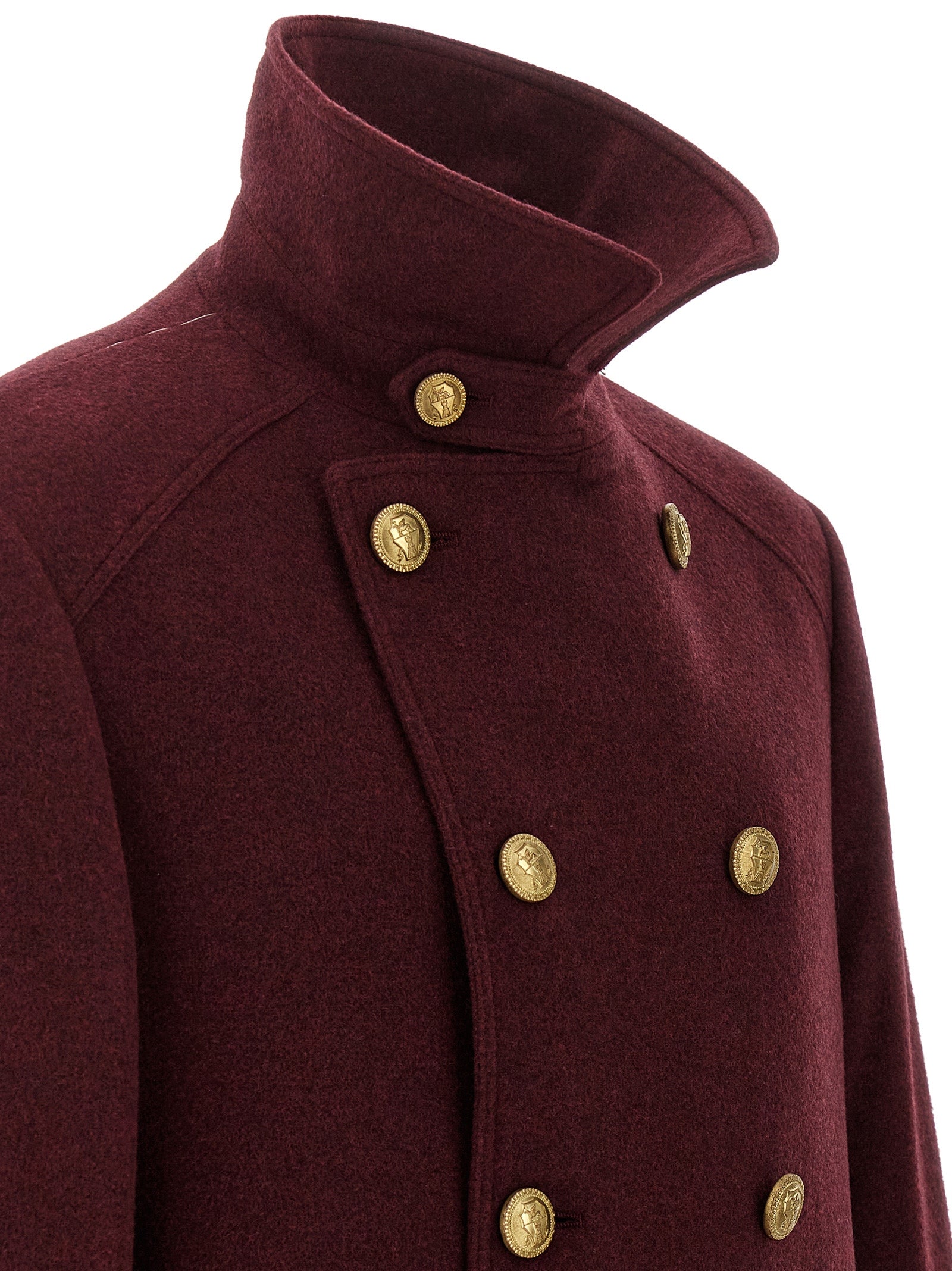 Bordeaux Cashmere Coat