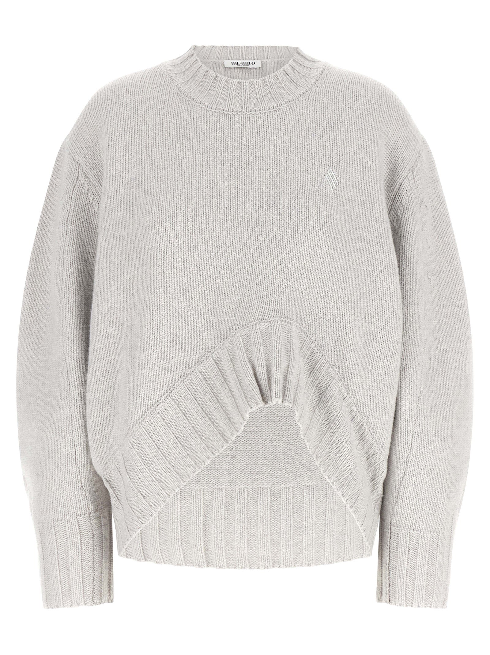 Gray Virgin Wool Cardigan