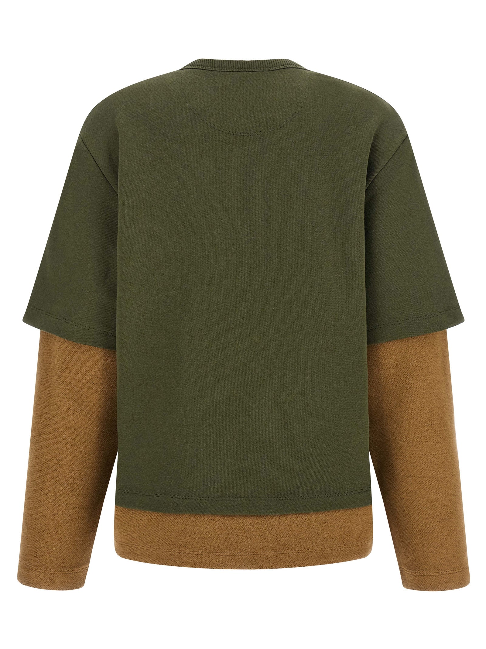 Bicolor Cotton Sweatshirt