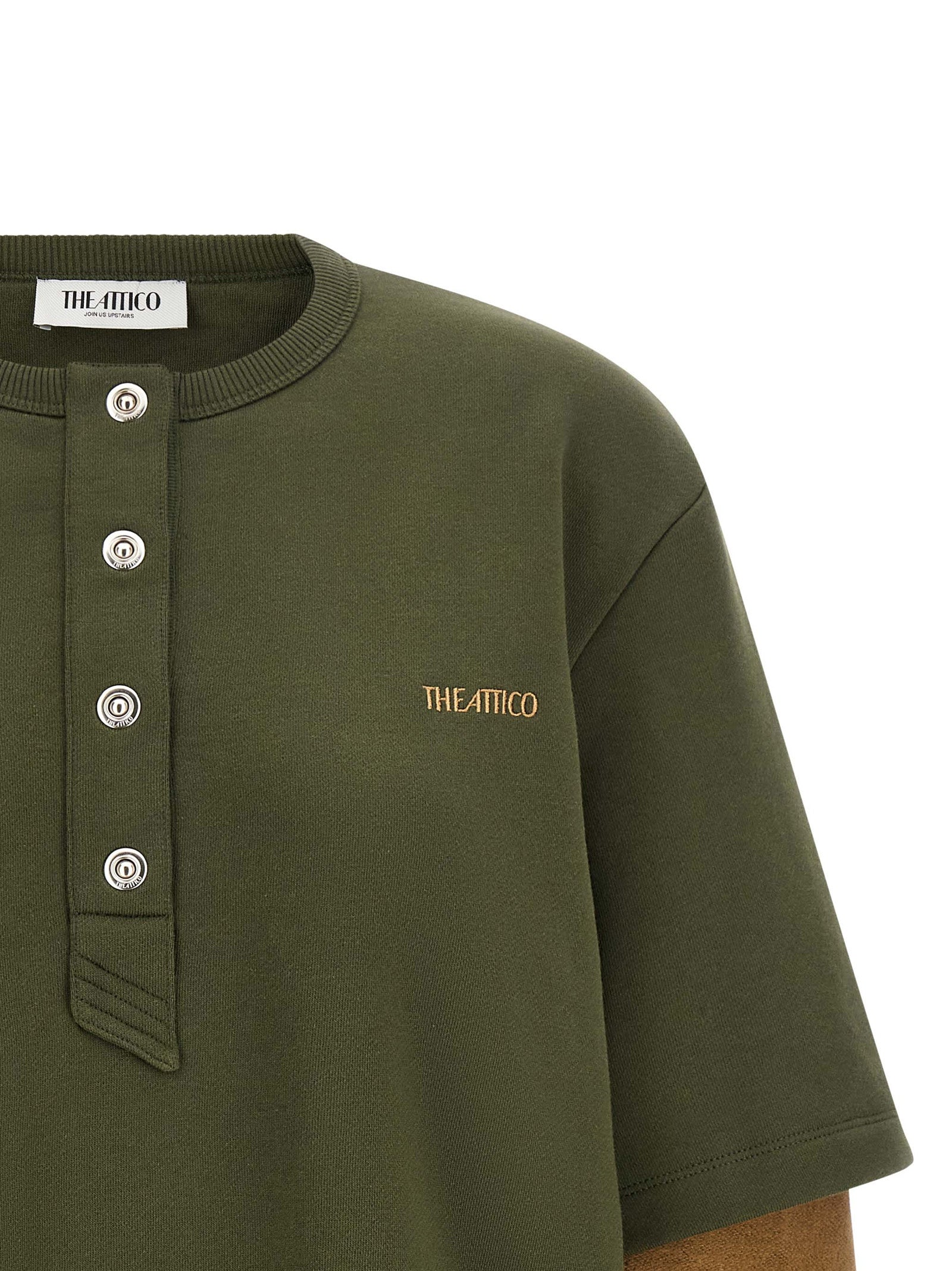Bicolor Cotton Sweatshirt