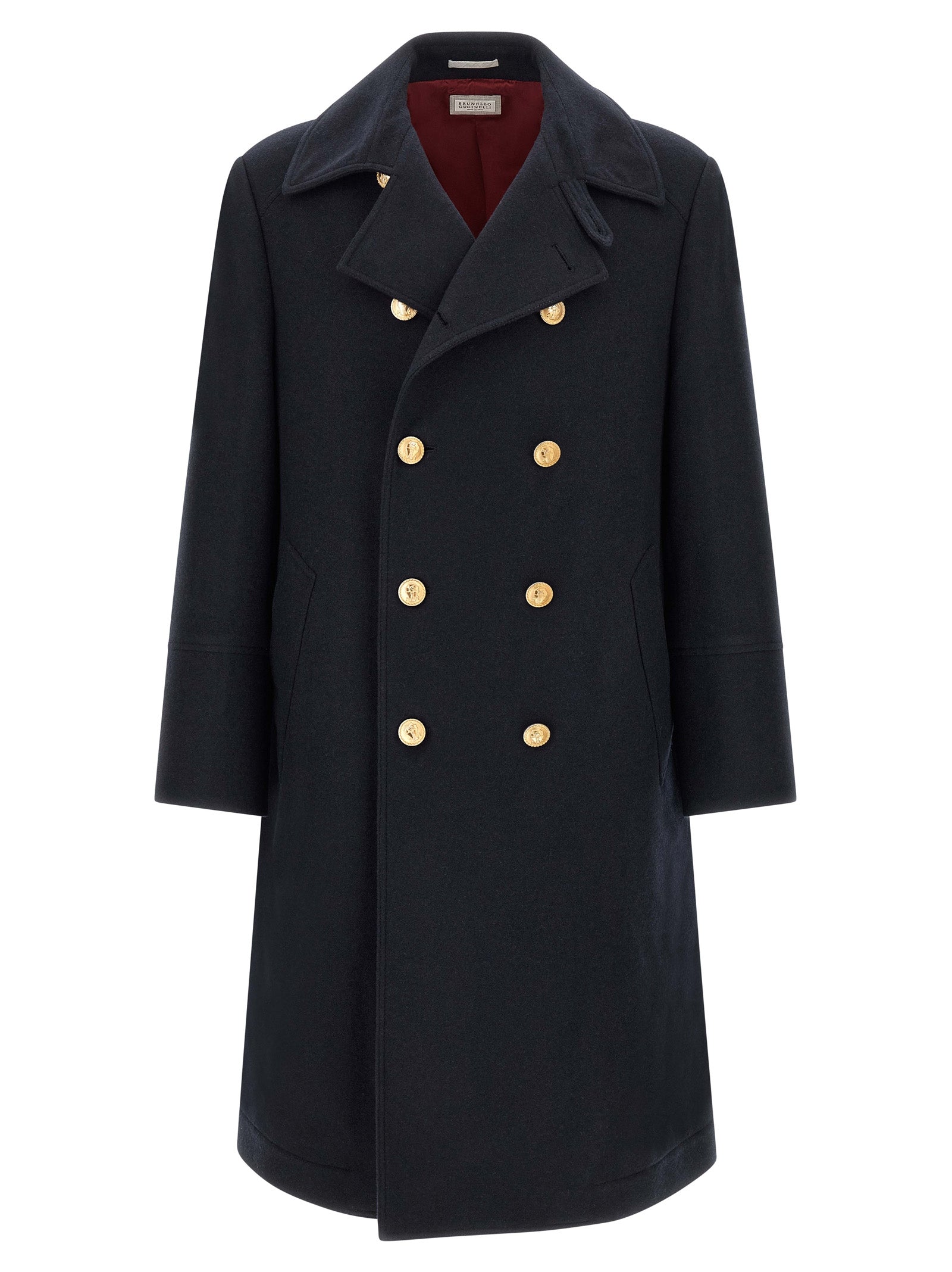 Blue Cashmere Coat