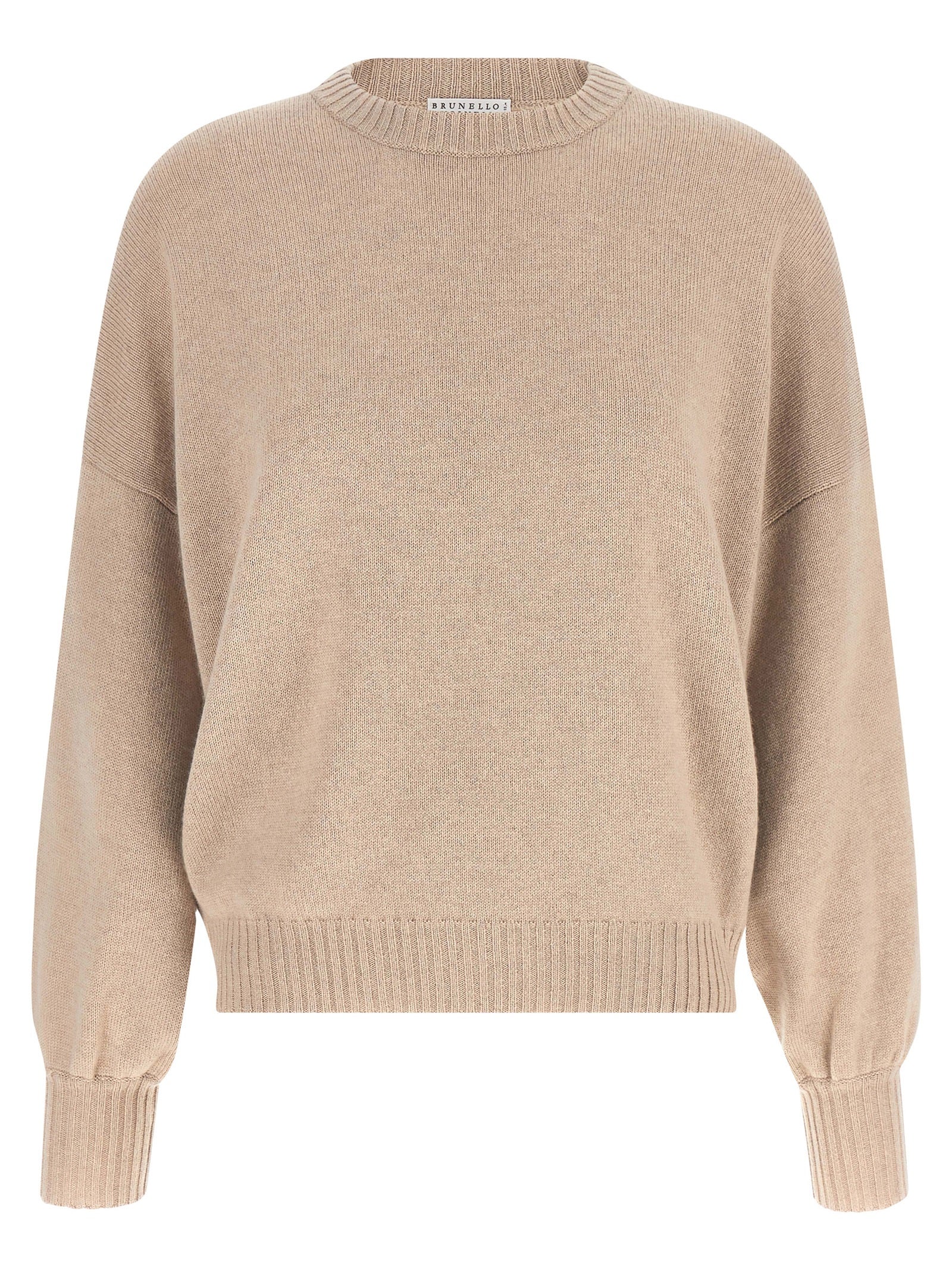 Beige Cashmere Cardigan