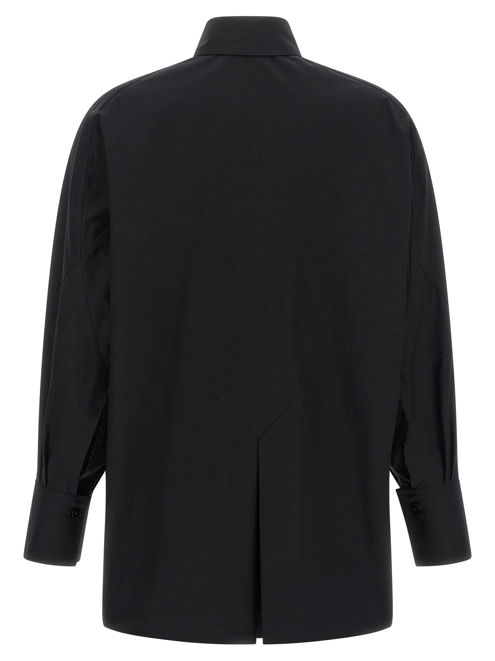Black Cotton Blouse