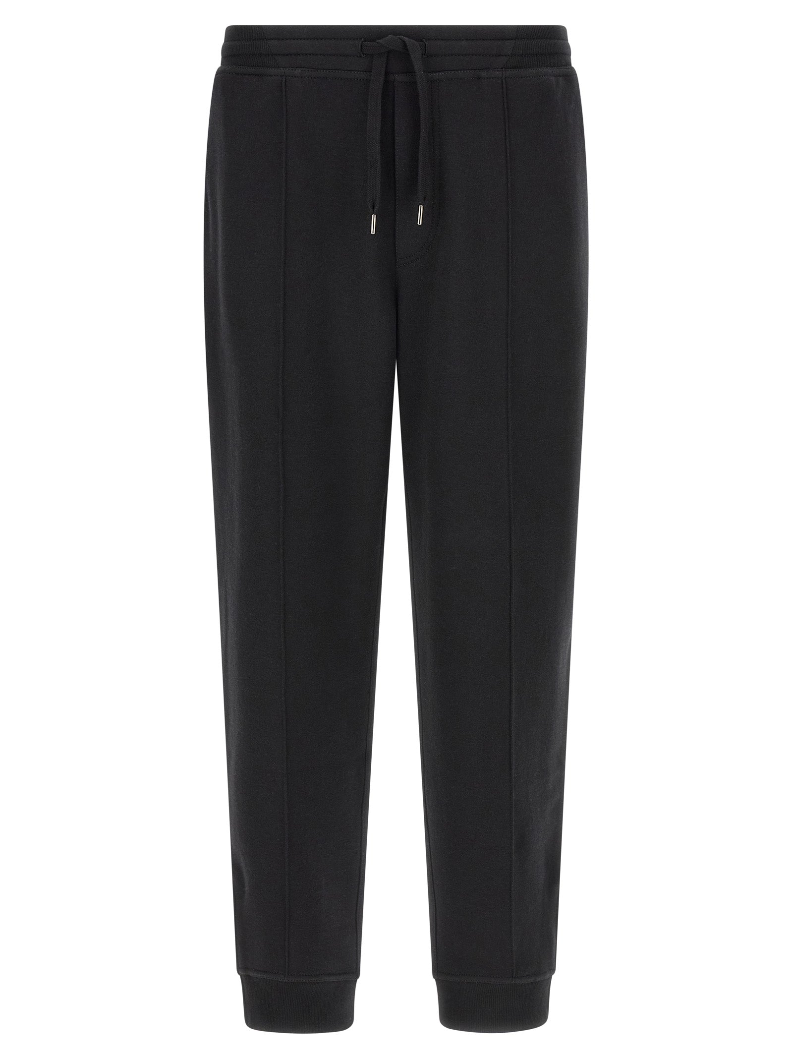 Black Cotton Joggers (Workout Pants)
