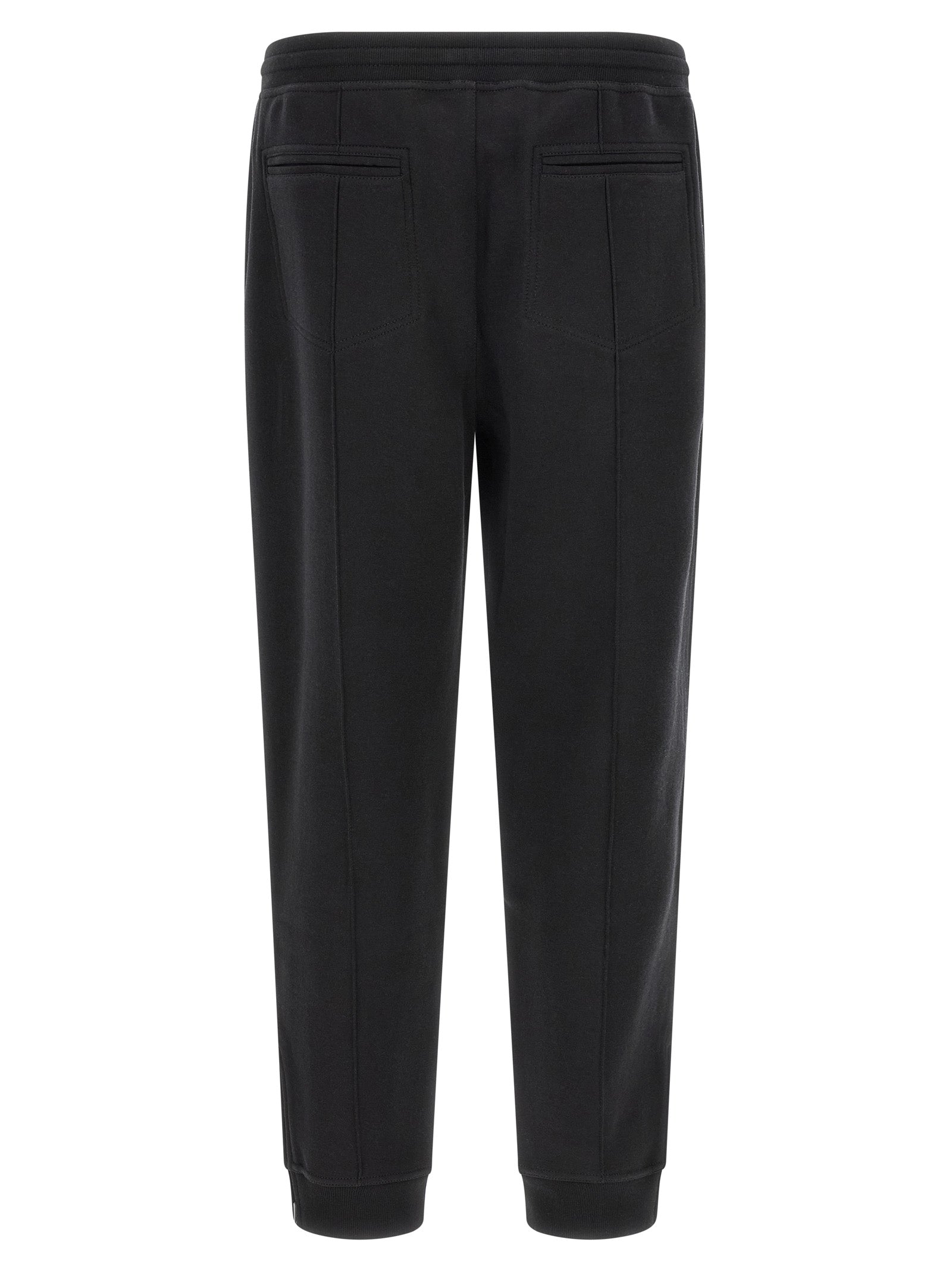 Black Cotton Joggers (Workout Pants)