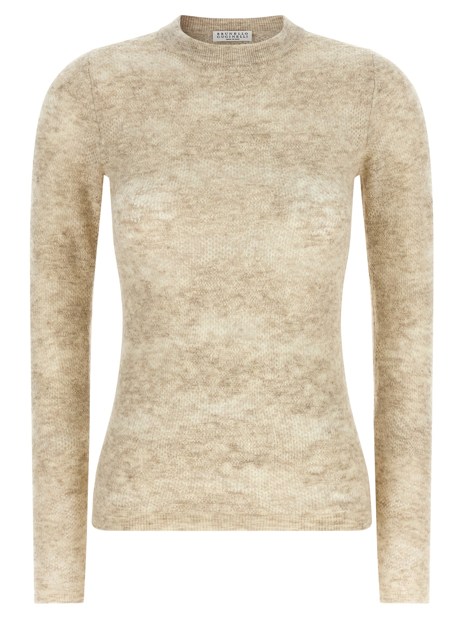 Beige Silk Cardigan