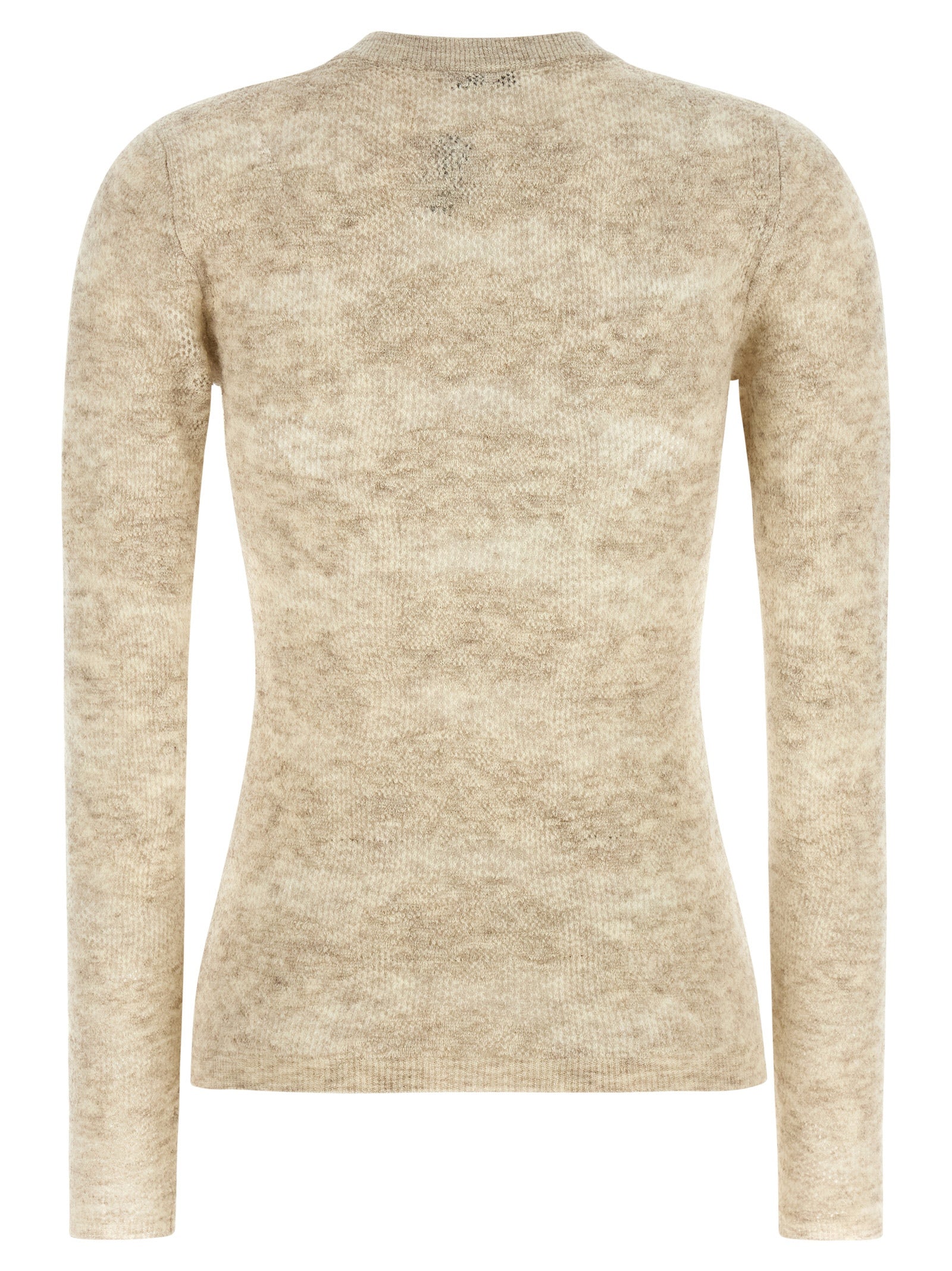 Beige Silk Cardigan