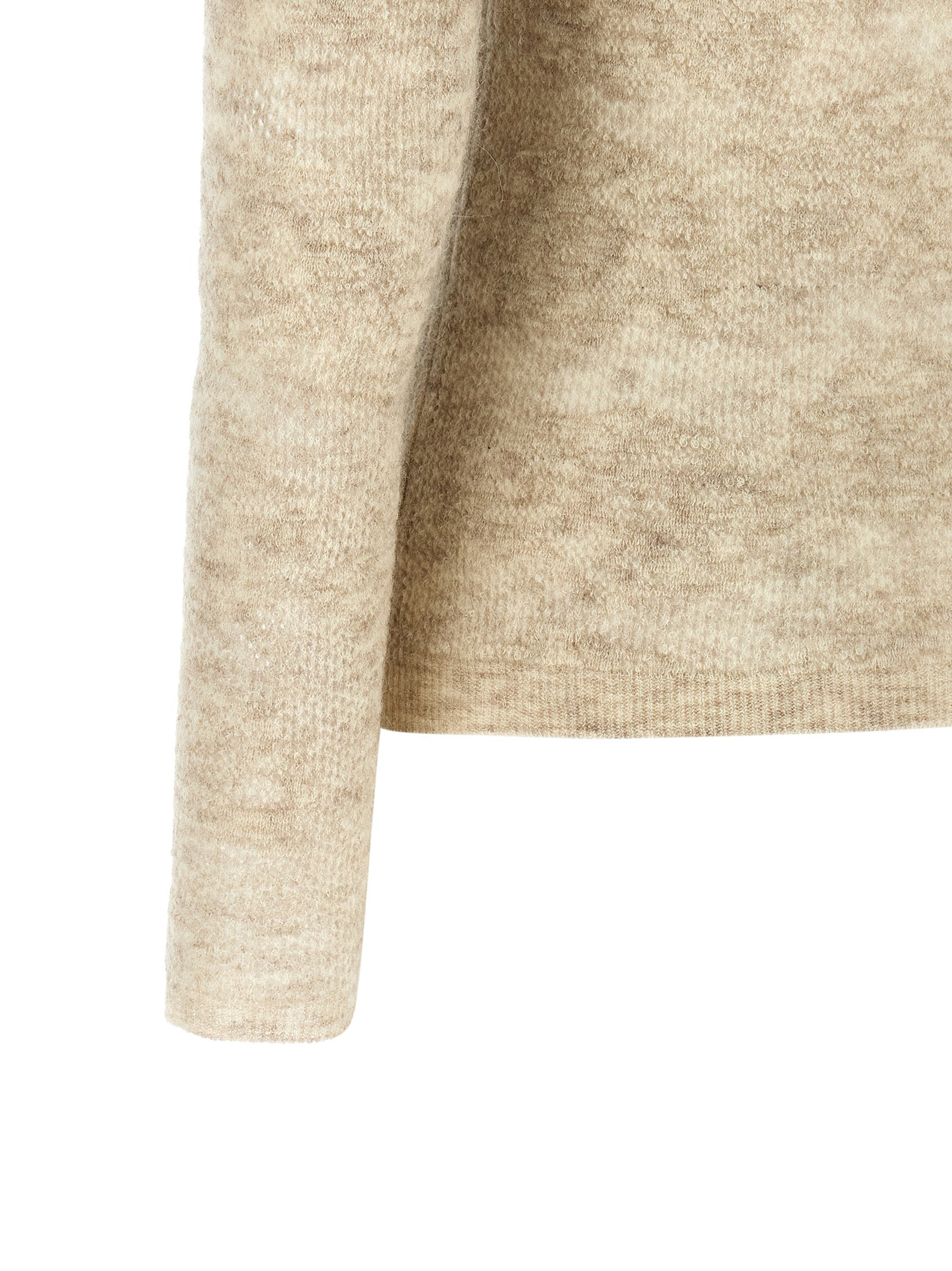 Beige Silk Cardigan