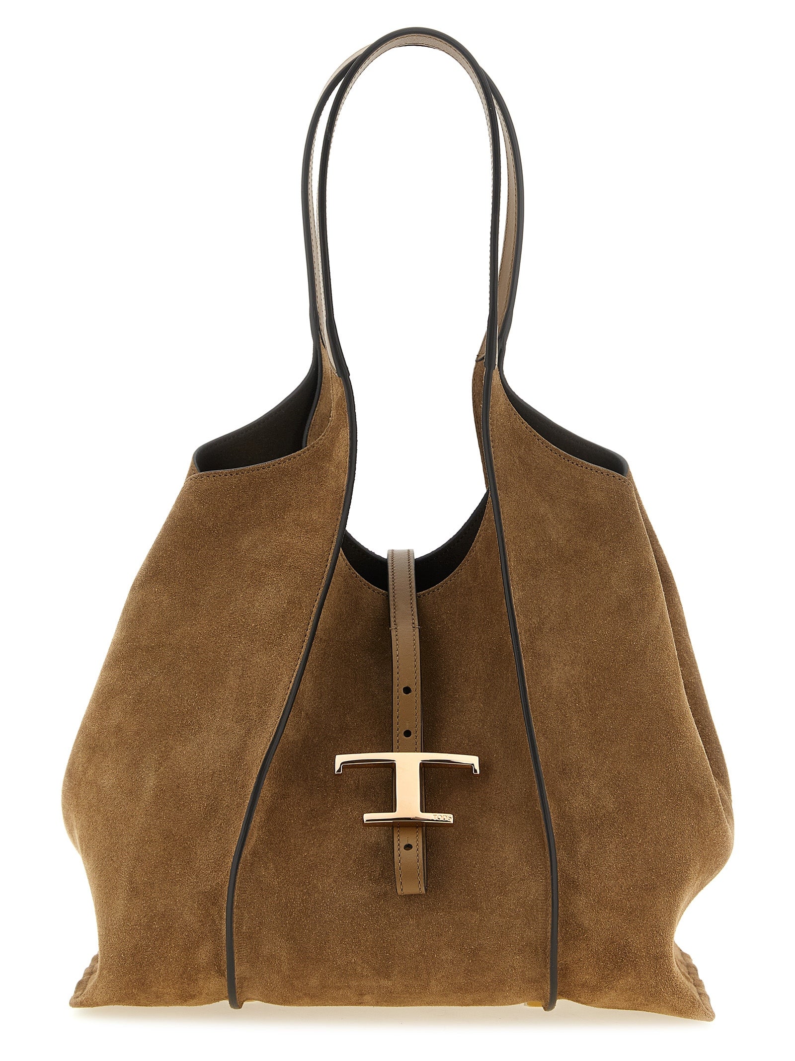 Brown Calfskin Tote Bag