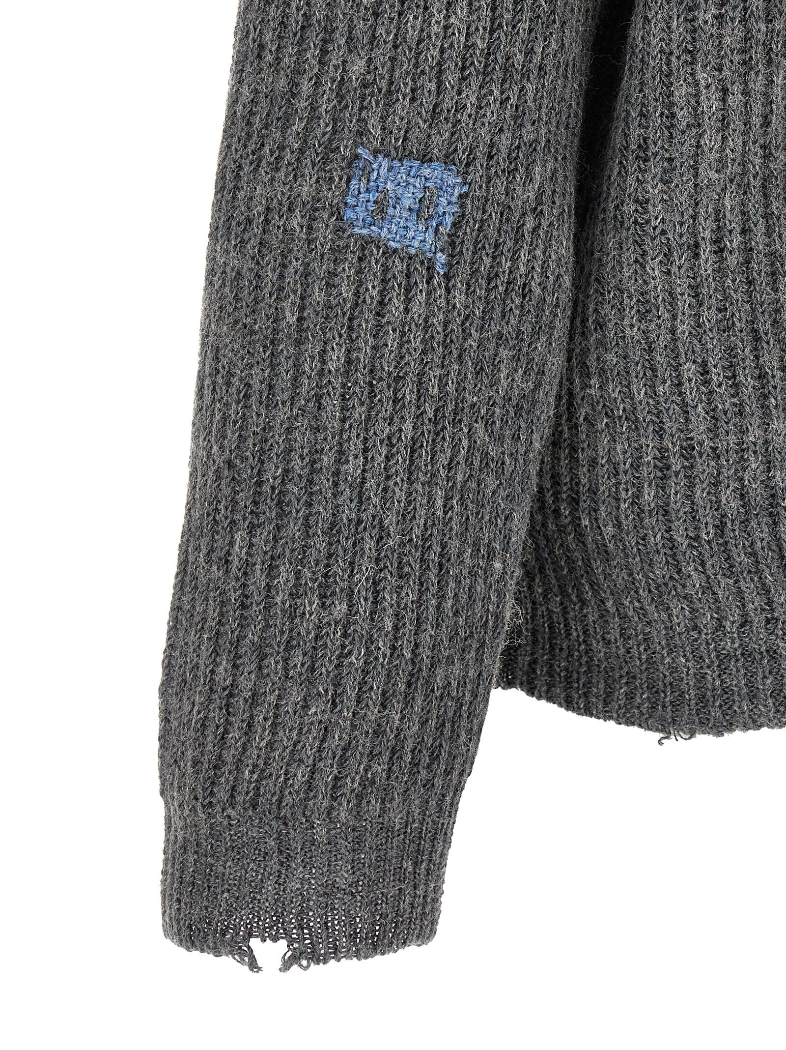 Gray Linen Cardigan