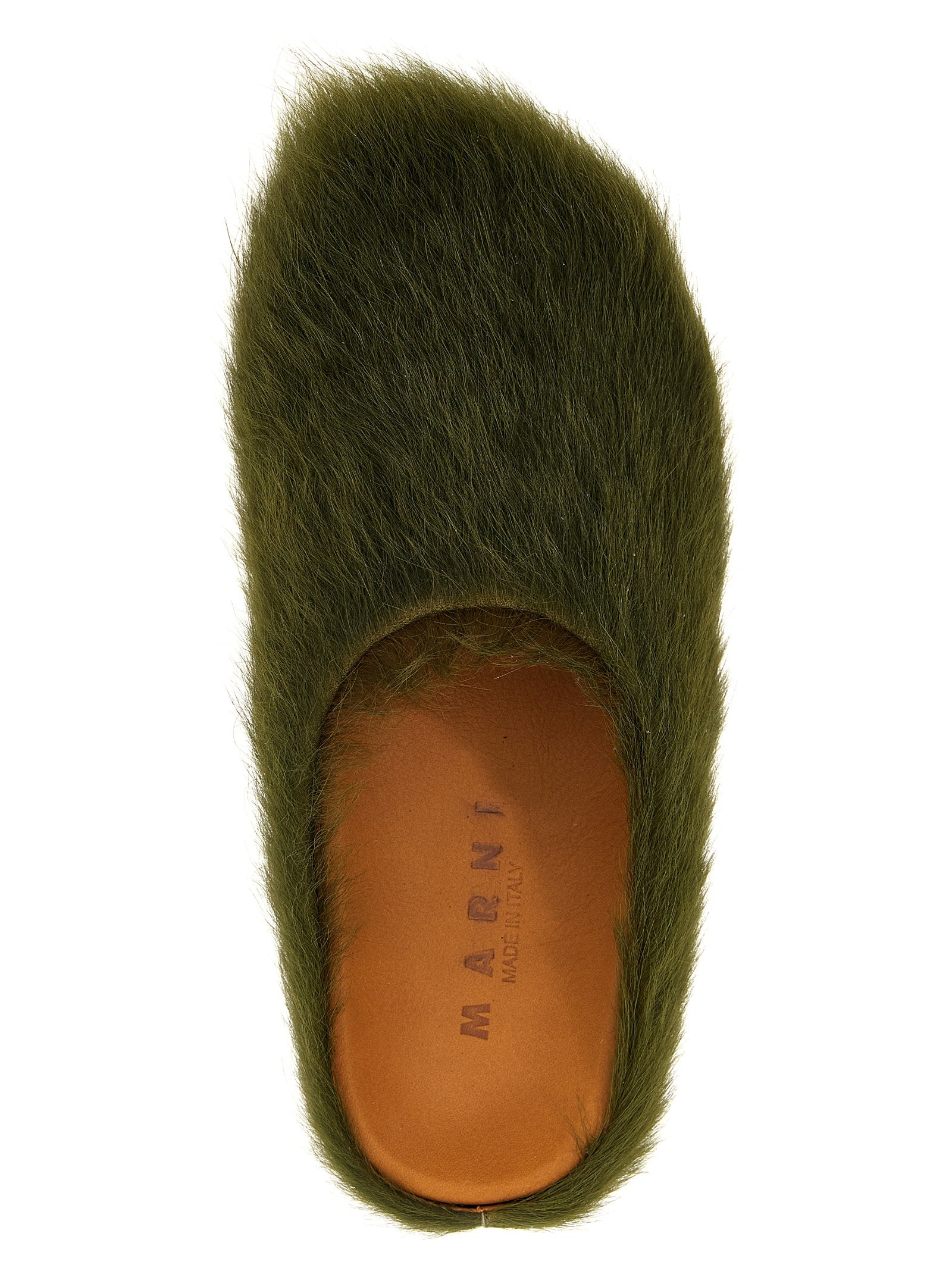 Bicolor Calfskin Mules