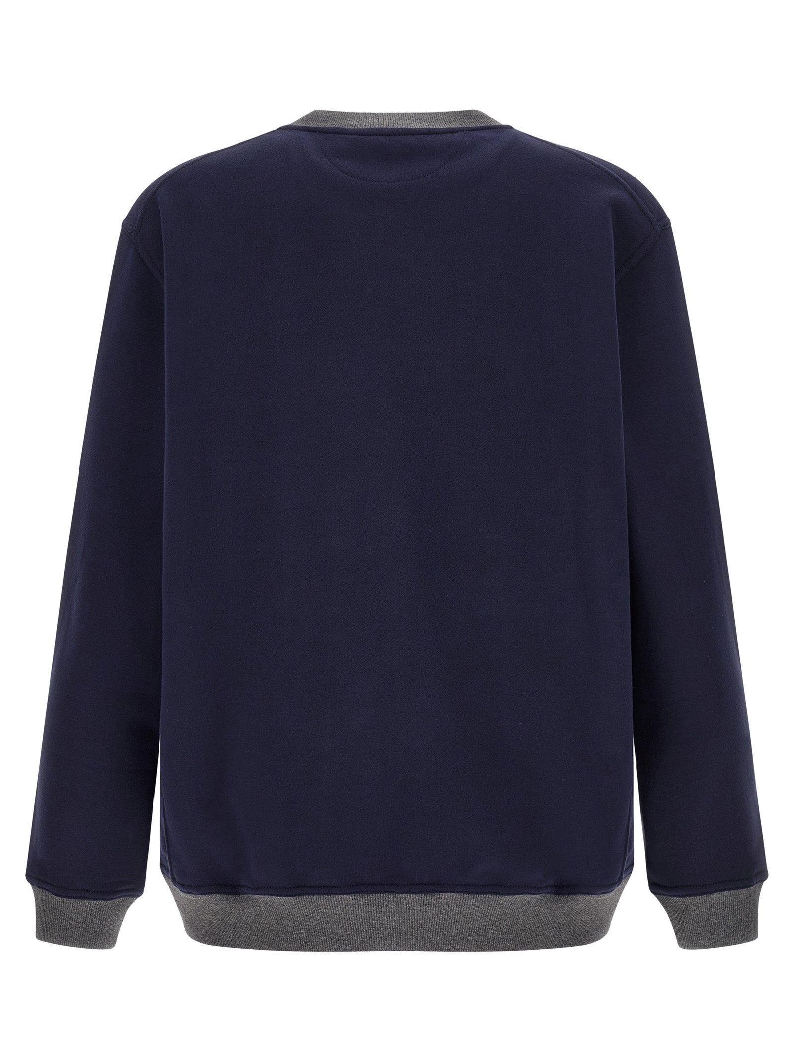 Blue Cotton Sweatshirt