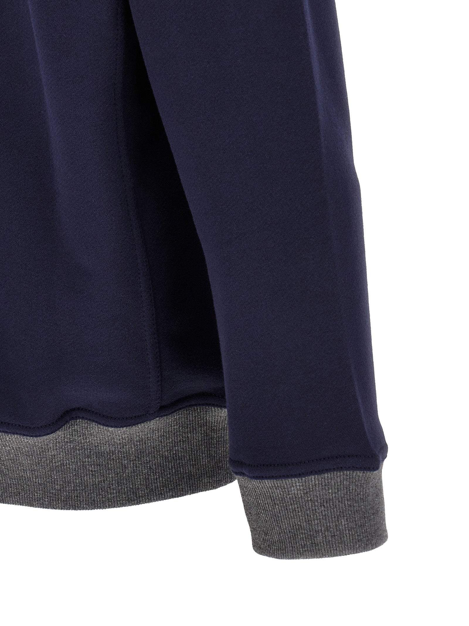Blue Cotton Sweatshirt