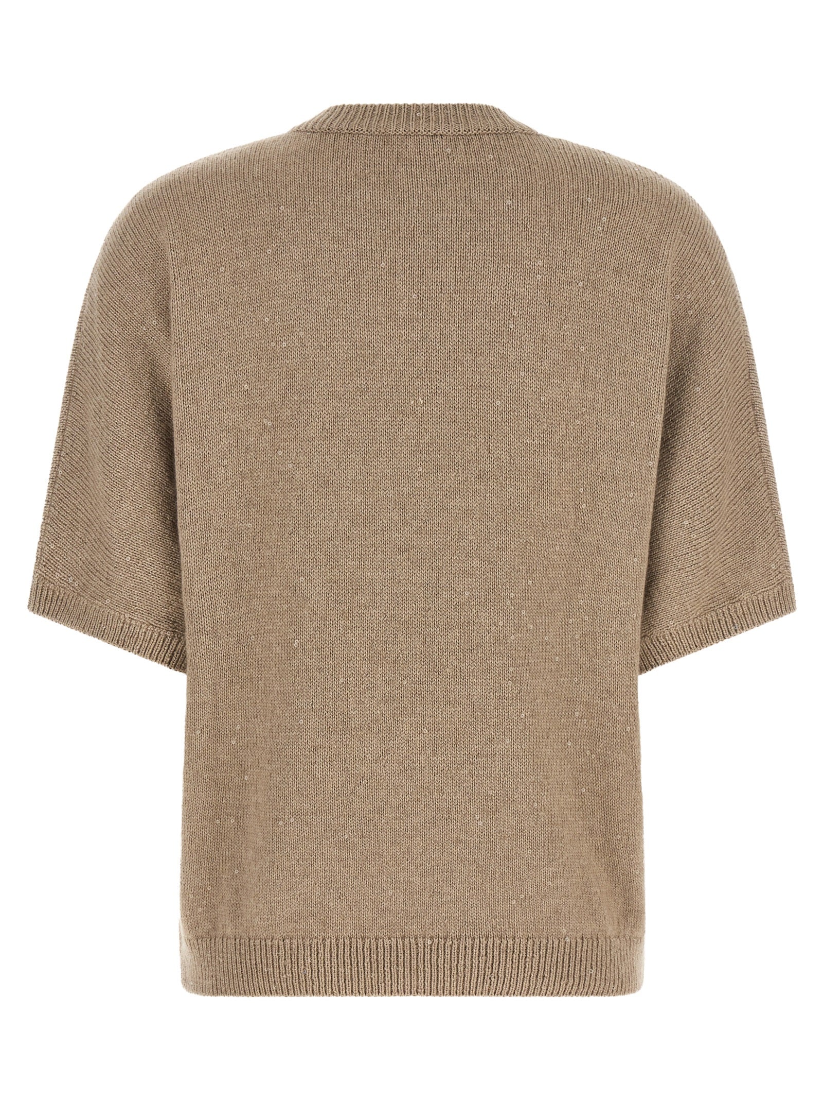 Beige Cashmere Cardigan