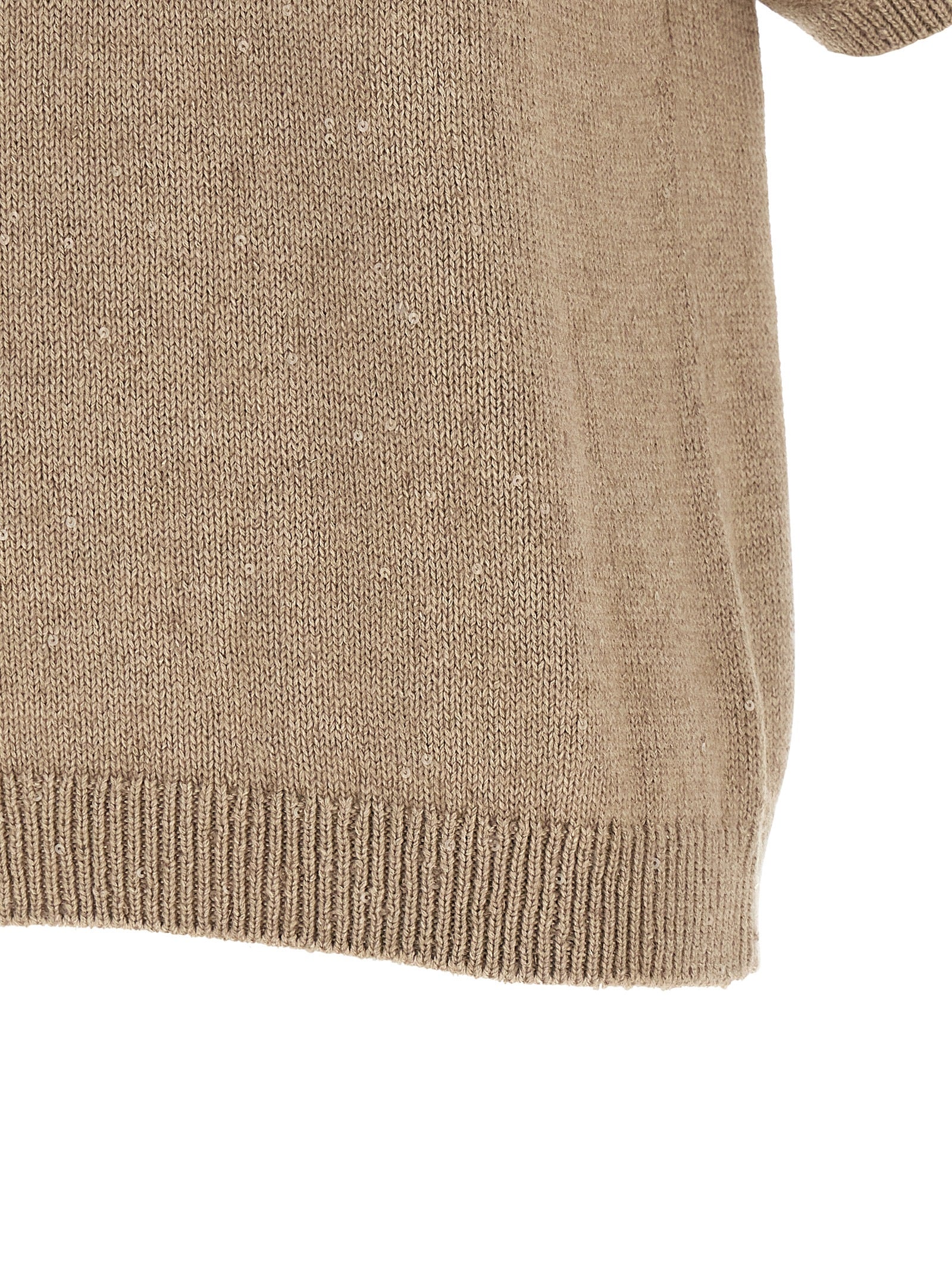 Beige Cashmere Cardigan