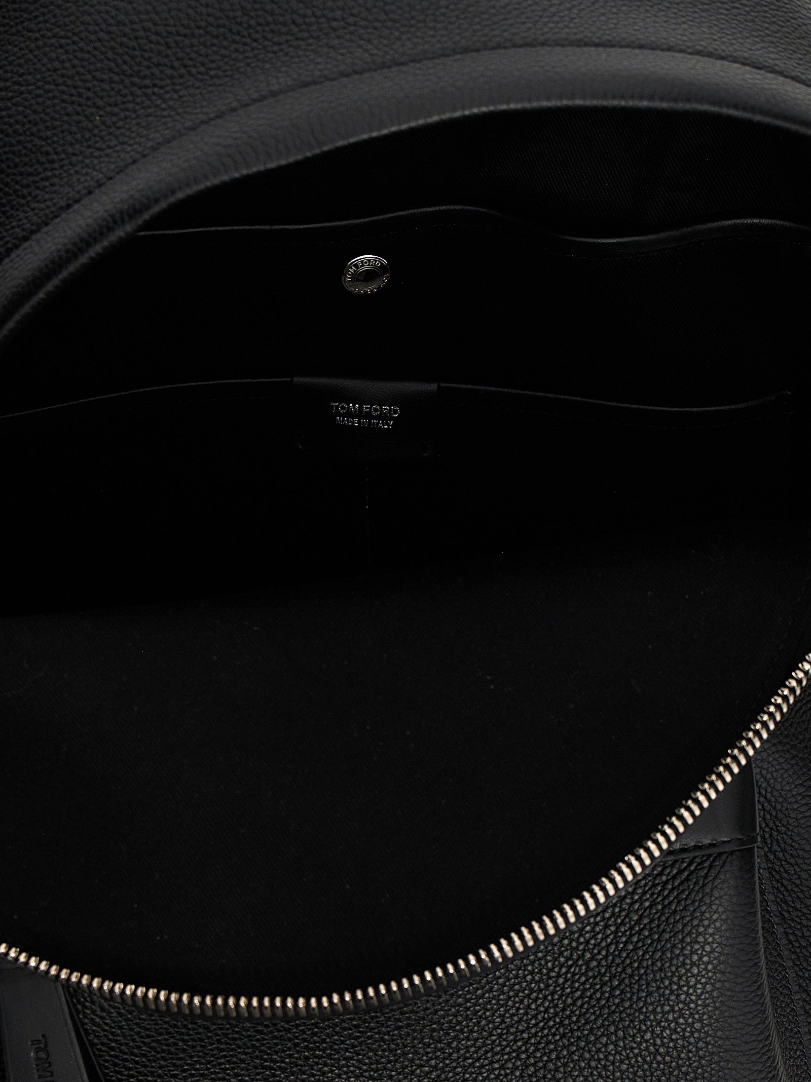 Black Calfskin Backpack