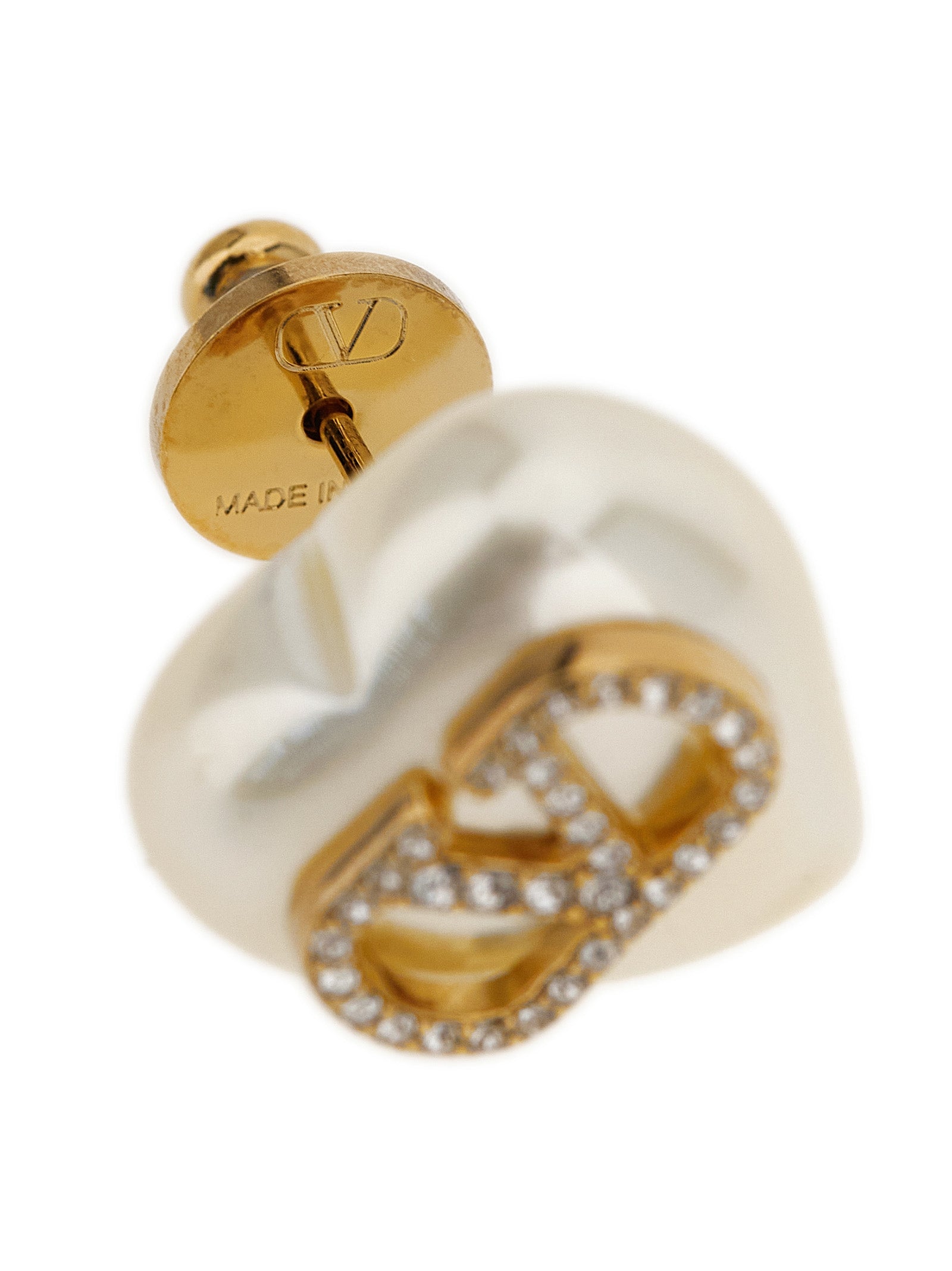 Gold Brass Earrings