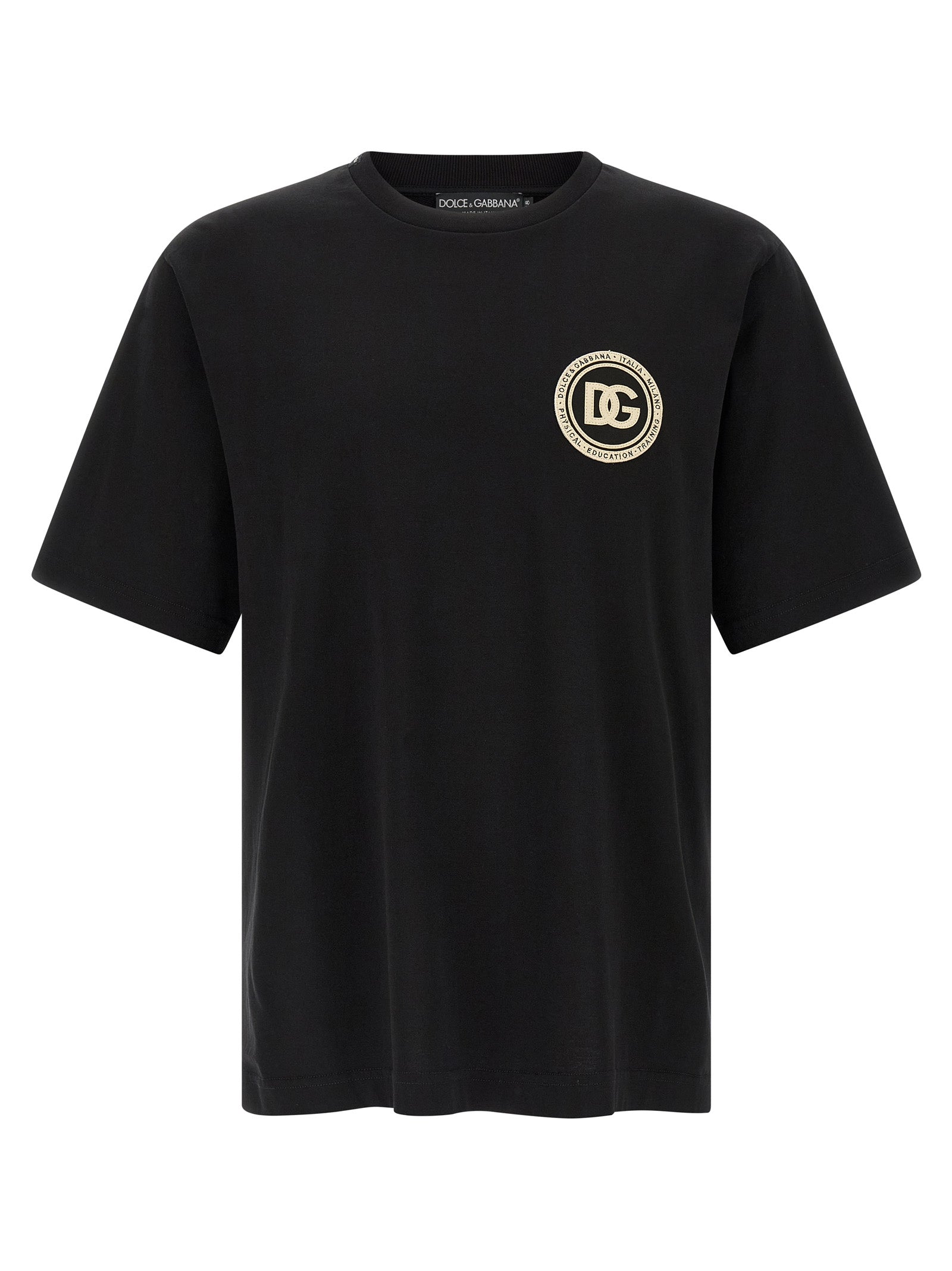 Black Cotton T-Shirt