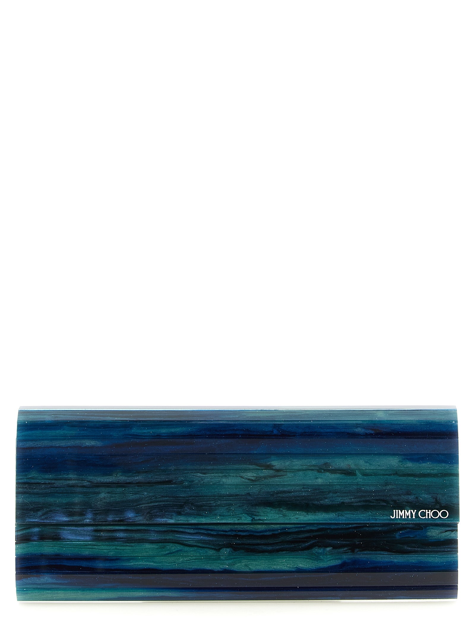 Bicolor Polyester Clutch Bag