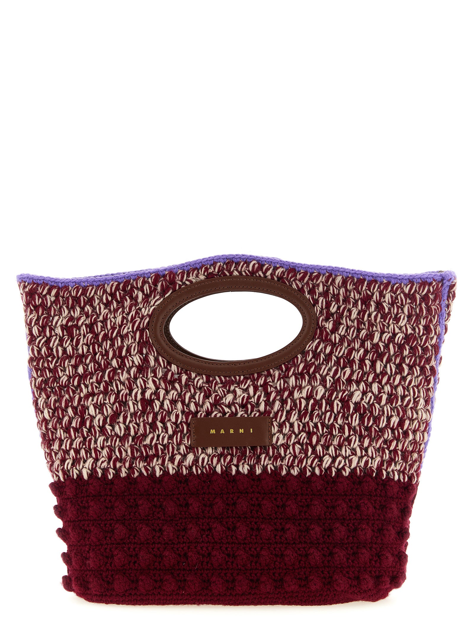 Bordeaux Wool Handbag