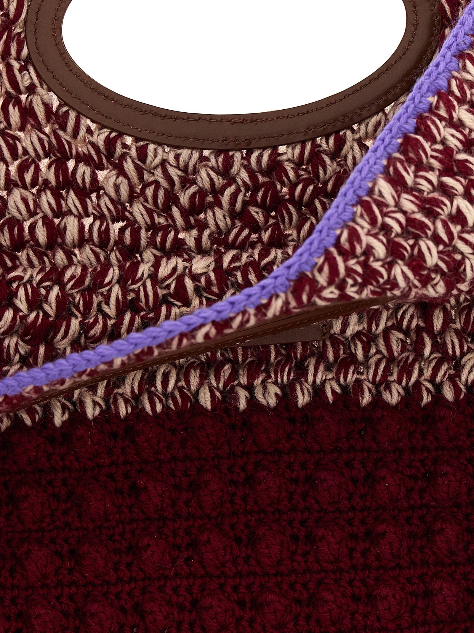 Bordeaux Wool Handbag