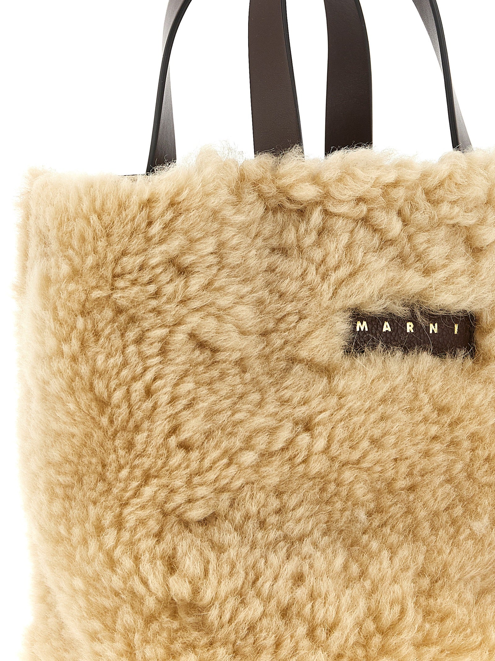 Multicolor Lamb Leather Handbag