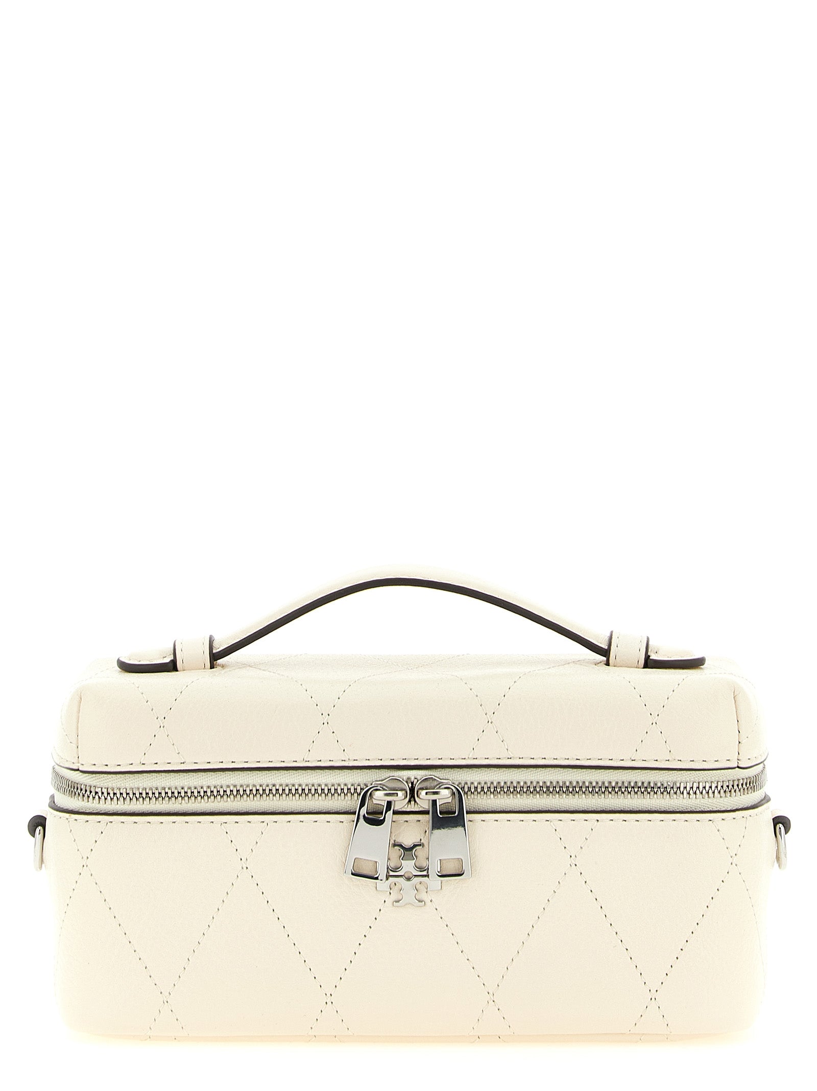 White Cowhide Crossbody Bag
