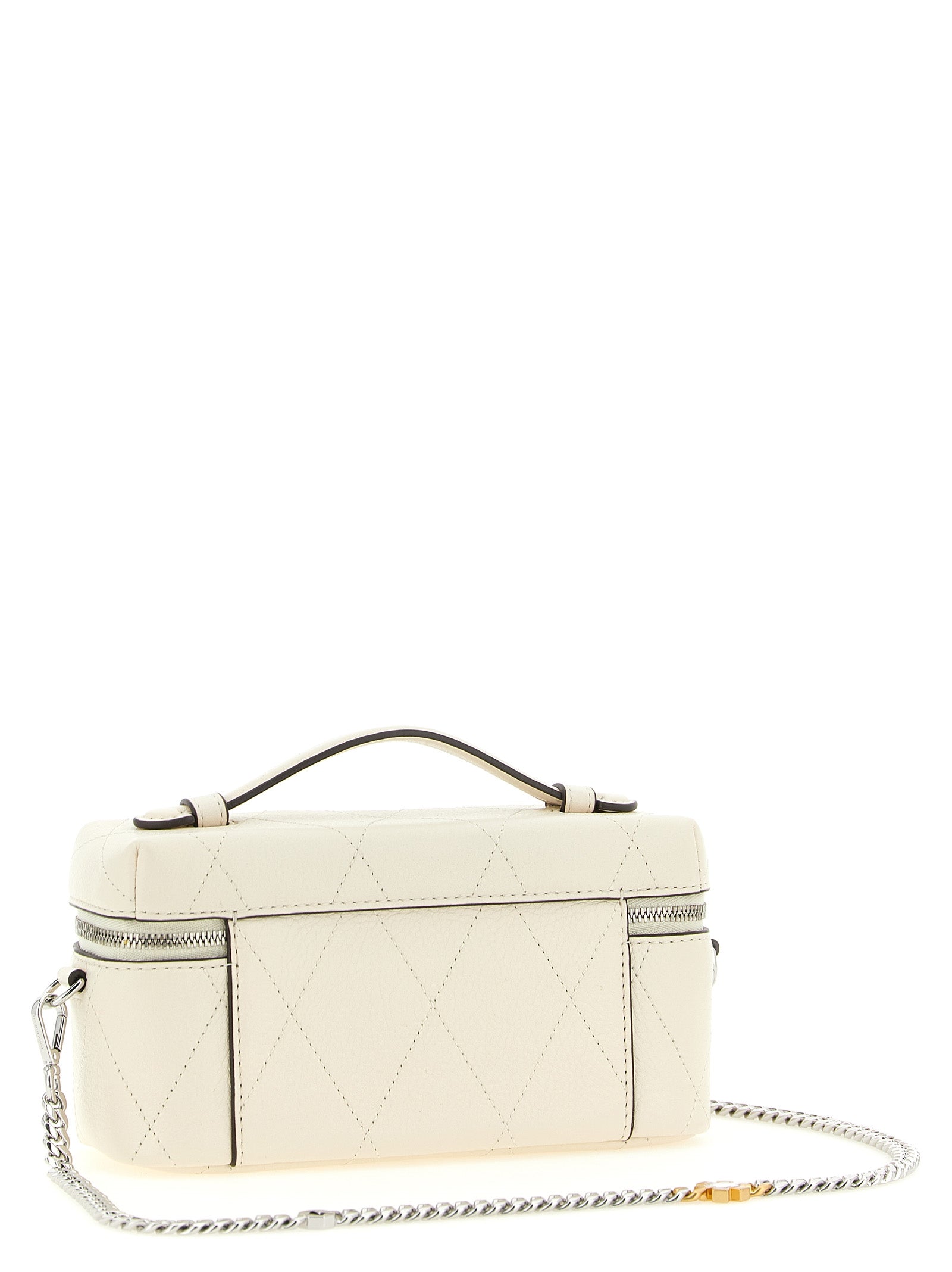 White Cowhide Crossbody Bag