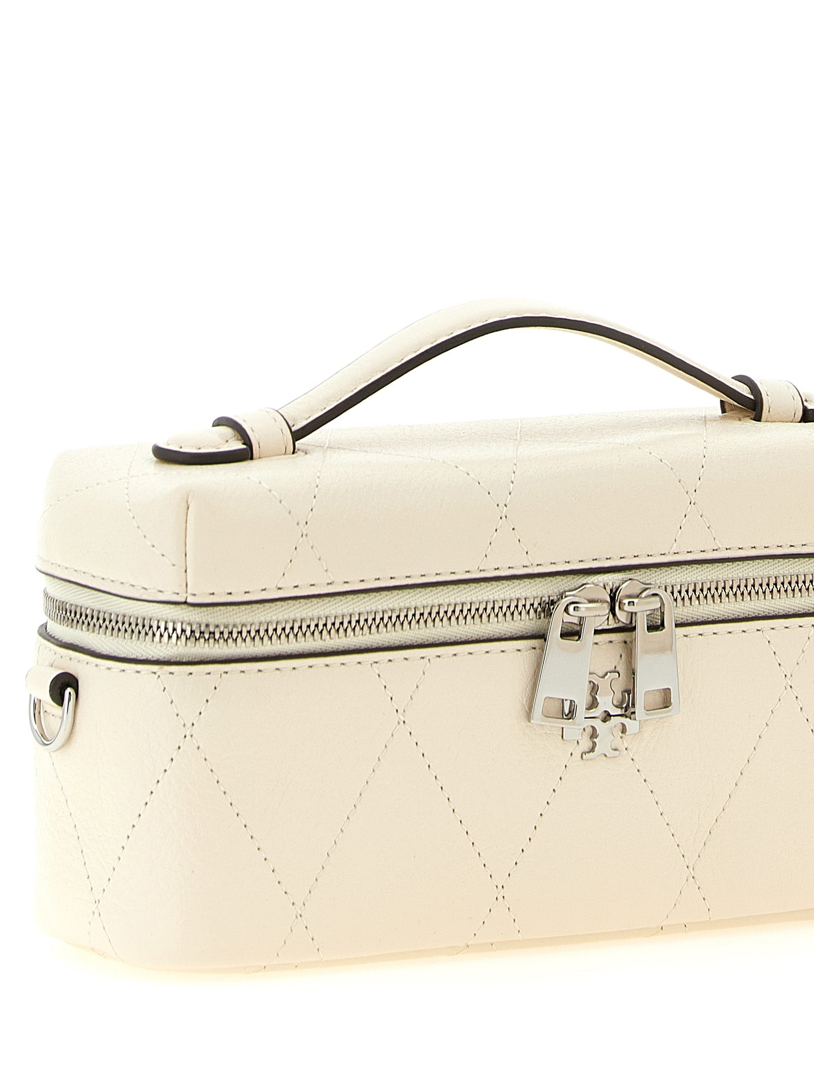 White Cowhide Crossbody Bag