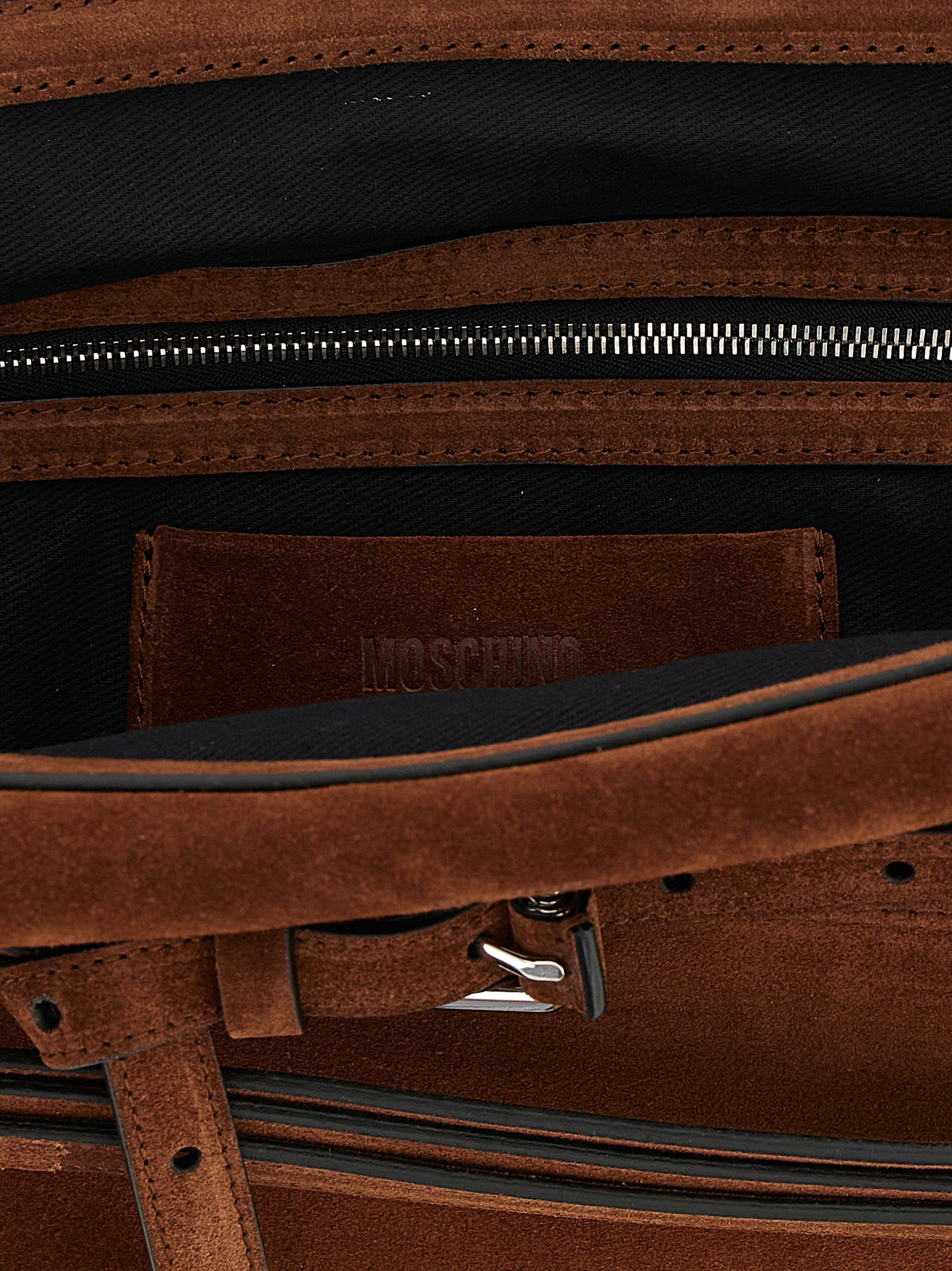 Brown Calfskin Clutch Bag
