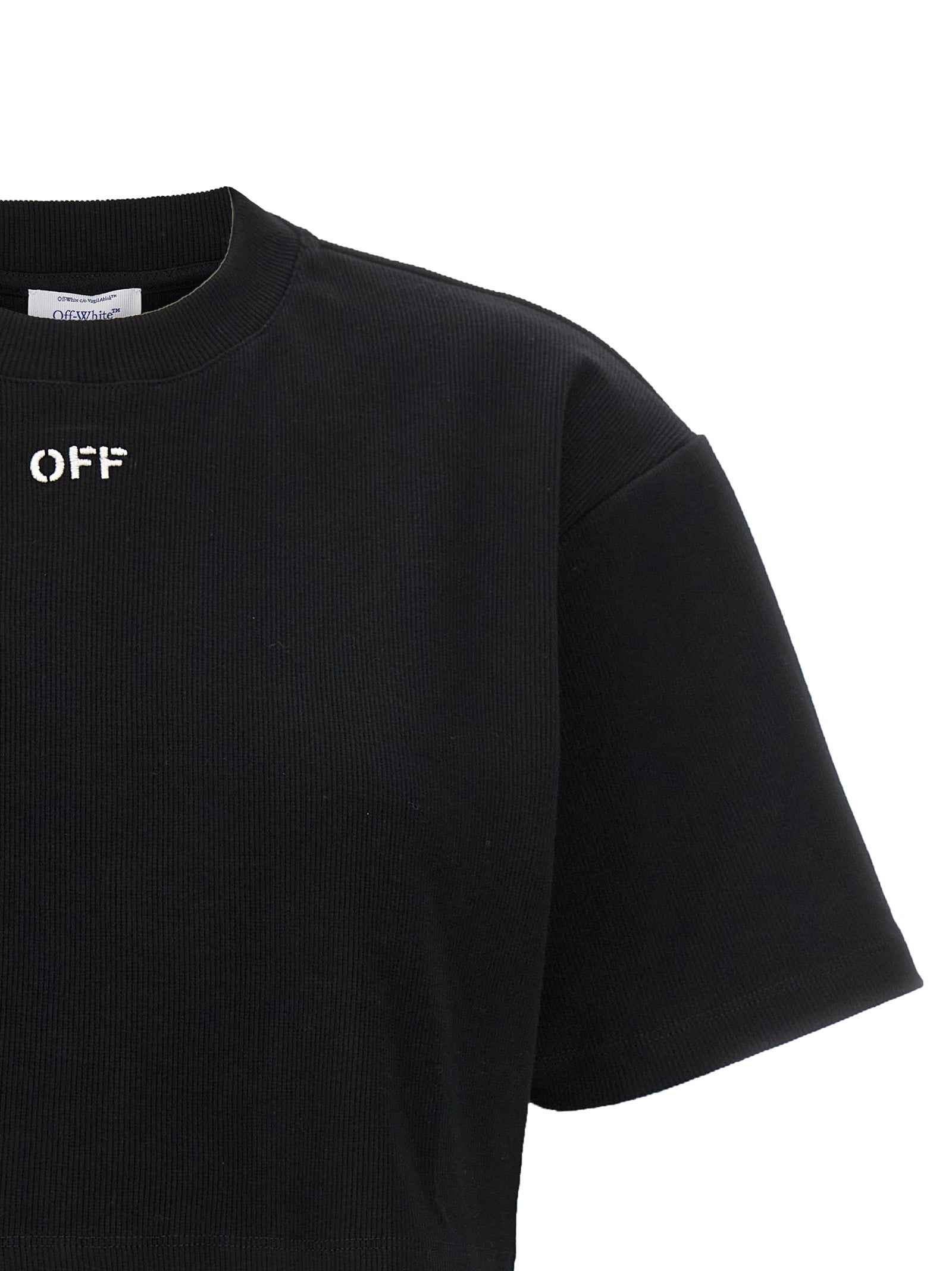 Black Cotton T-Shirt