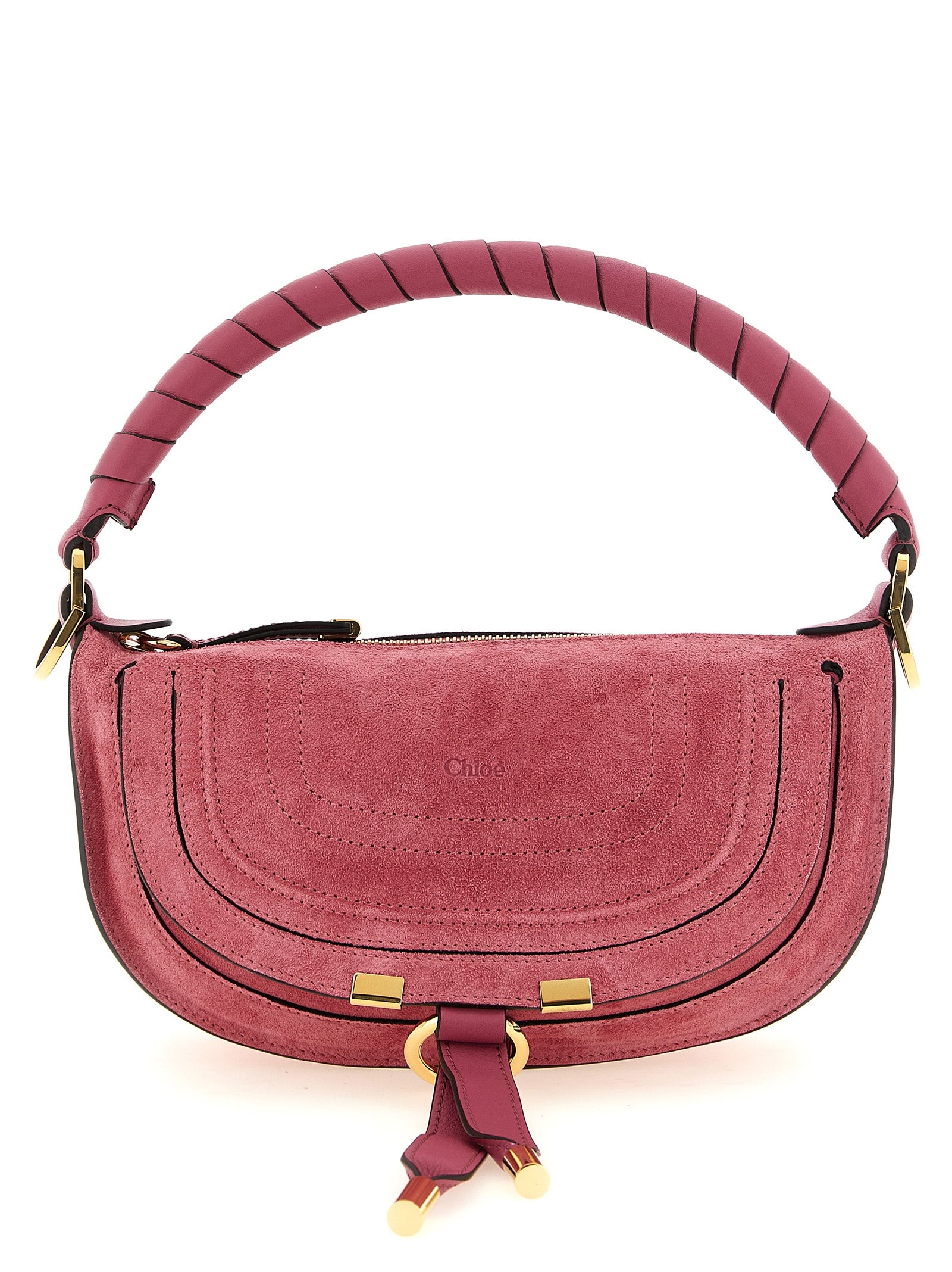 Multicolor Calfskin Shoulder Bag