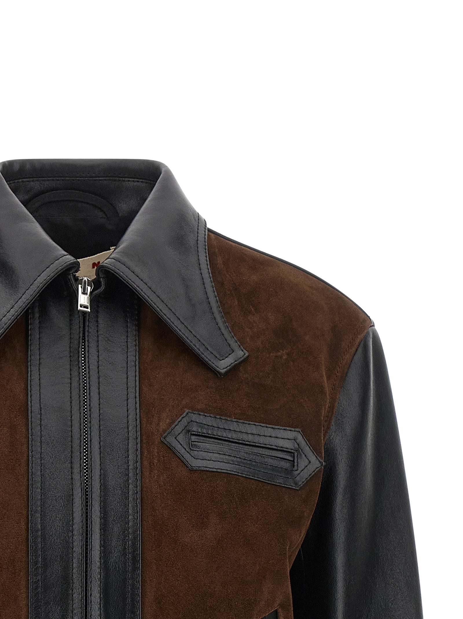Black Calfskin Leather Jacket