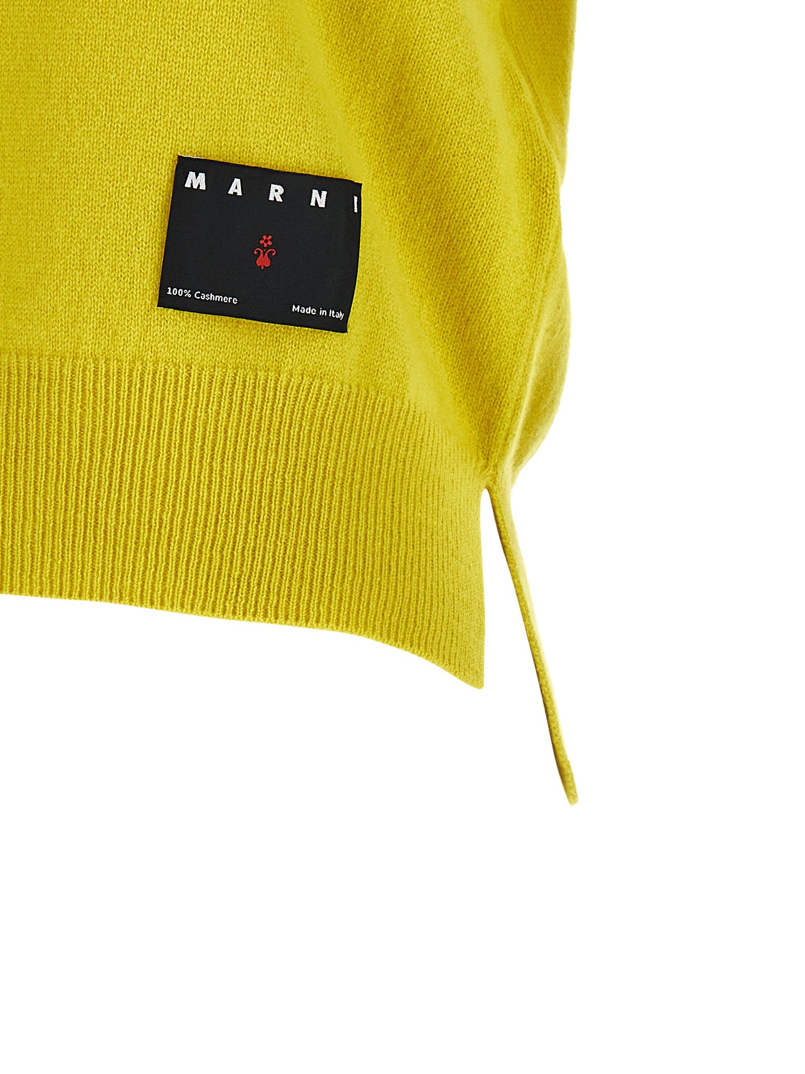 Bicolor Cashmere Polo Shirt