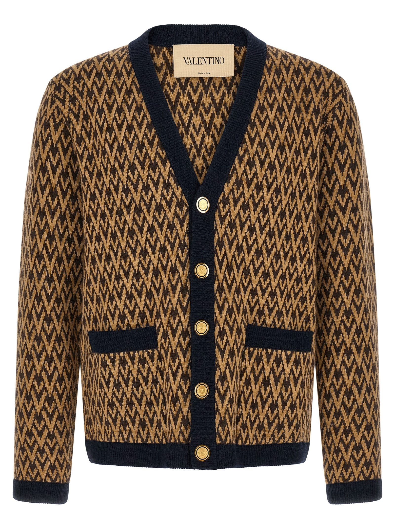 Multicolor Cashmere Cardigan