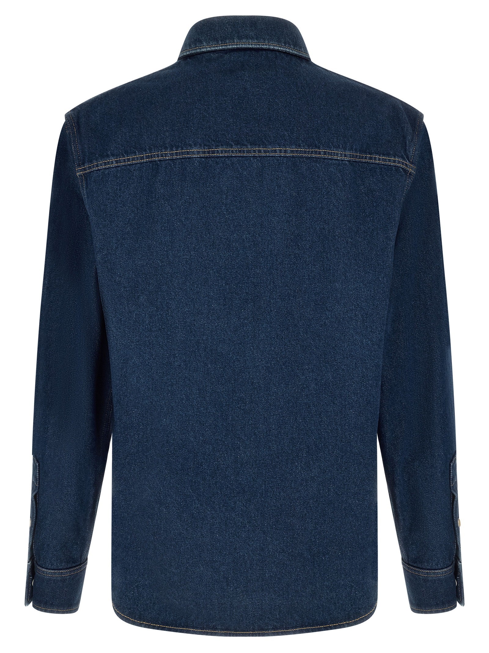 Blue Cotton Blouse