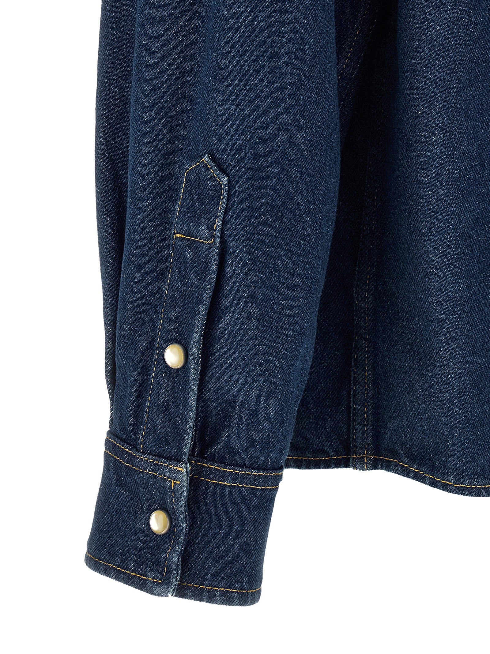 Blue Cotton Blouse