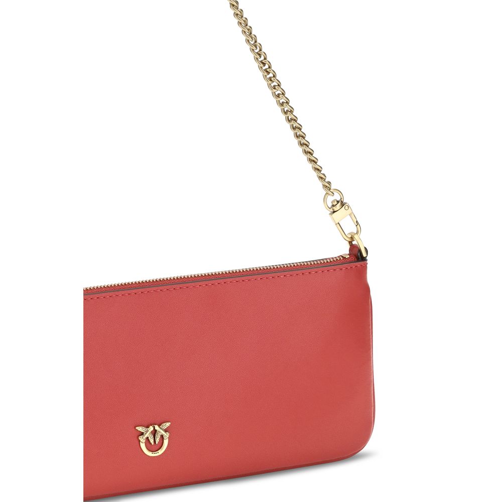 Red Calf Leather Bos Taurus Shoulder Bag