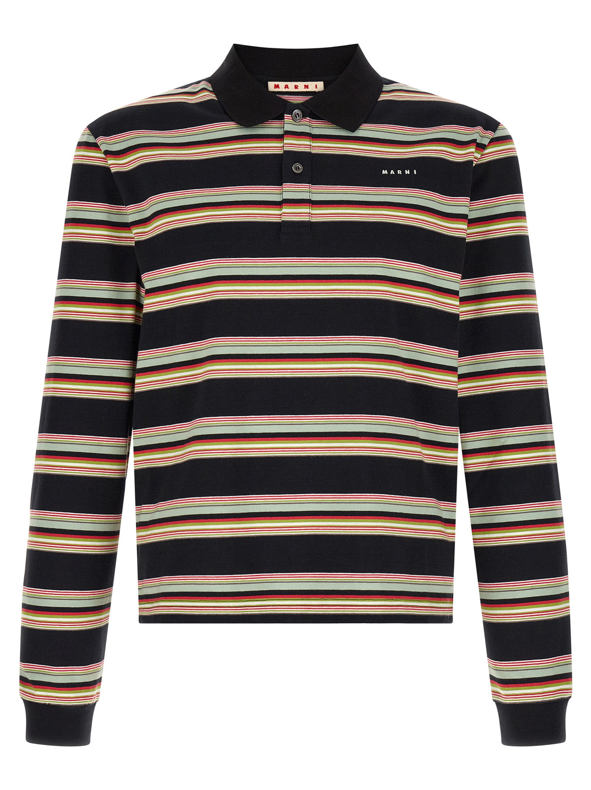 Multicolor Cotton Polo Shirt