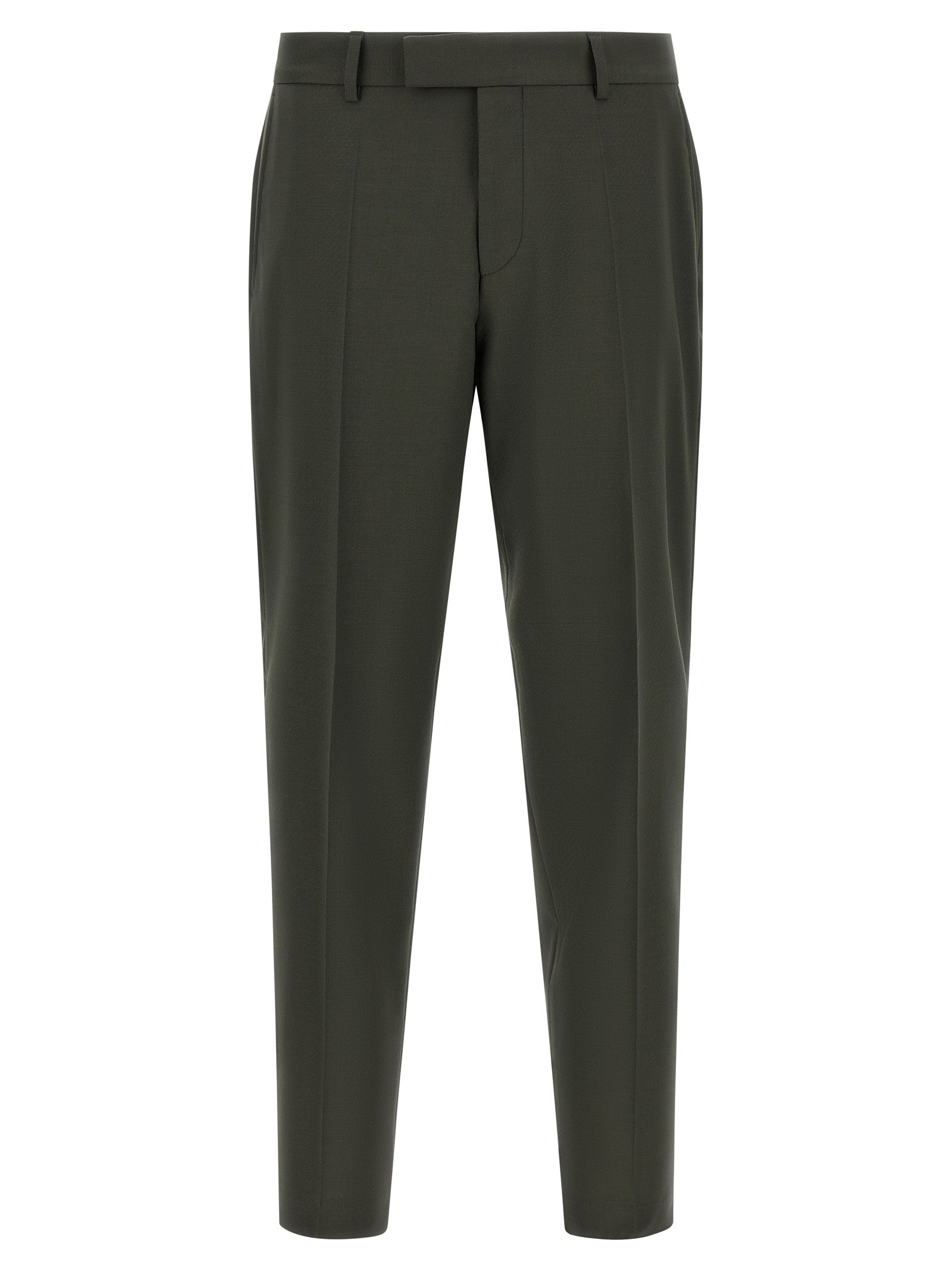 Bicolor Virgin Wool Pants
