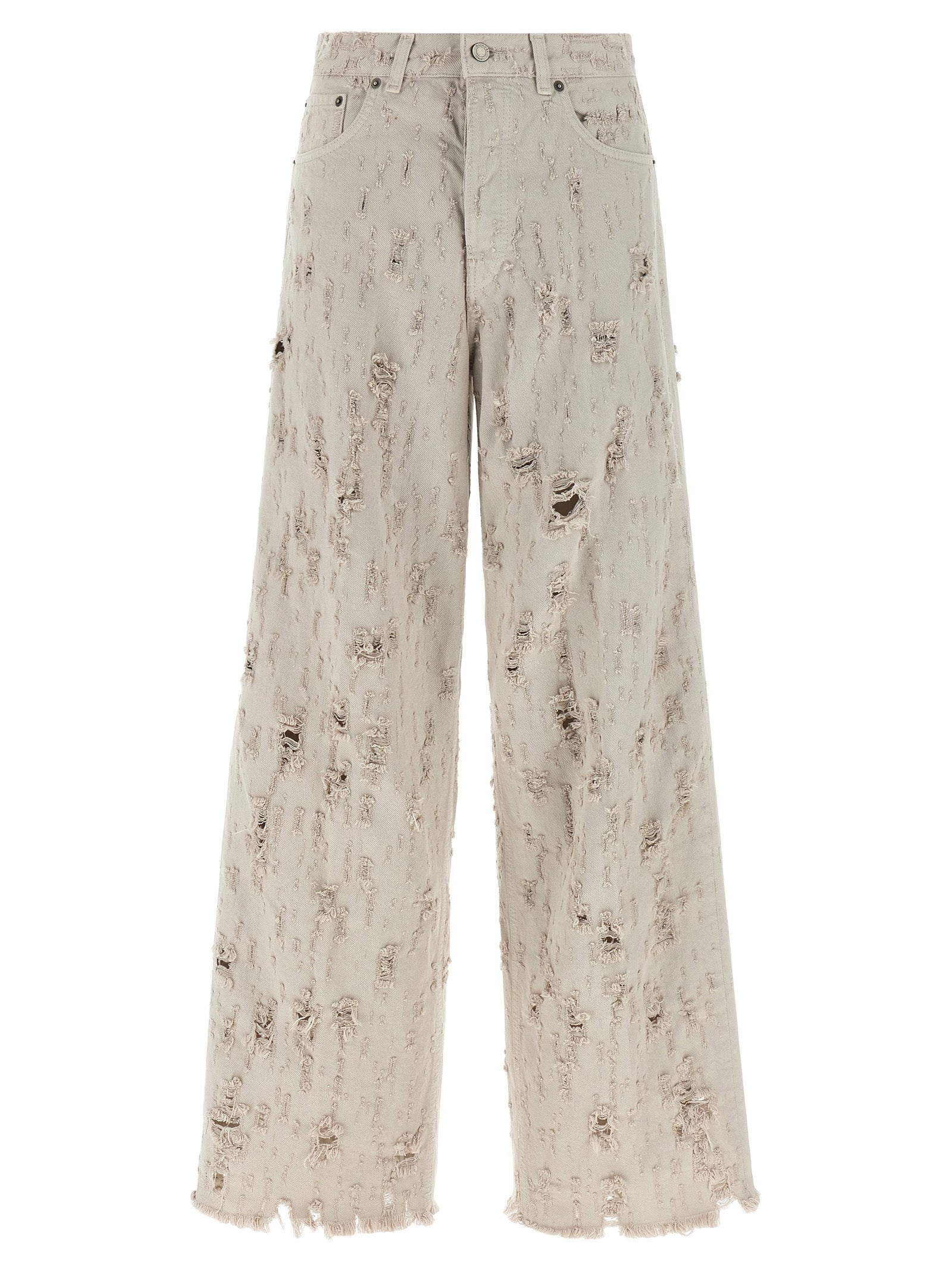 Multicolor Cotton Relaxed Fit Jeans