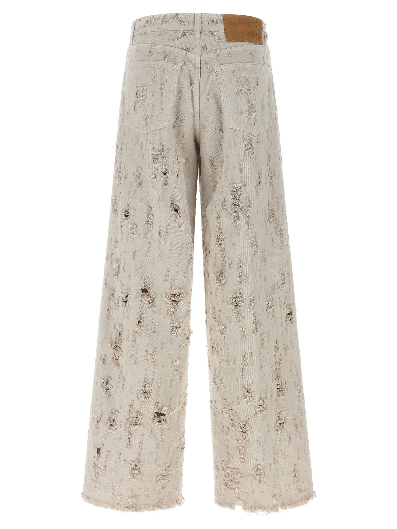 Multicolor Cotton Relaxed Fit Jeans