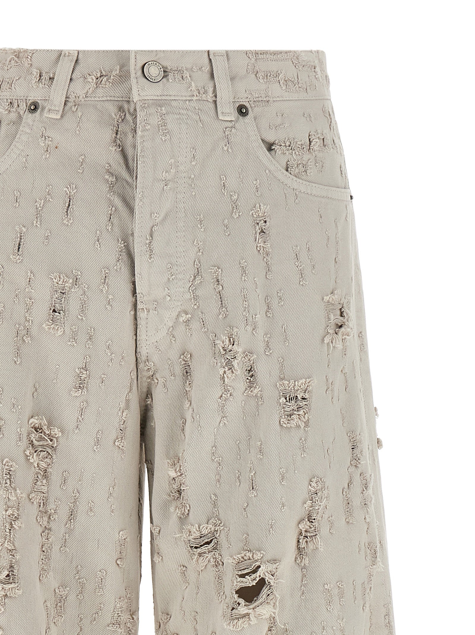 Multicolor Cotton Relaxed Fit Jeans