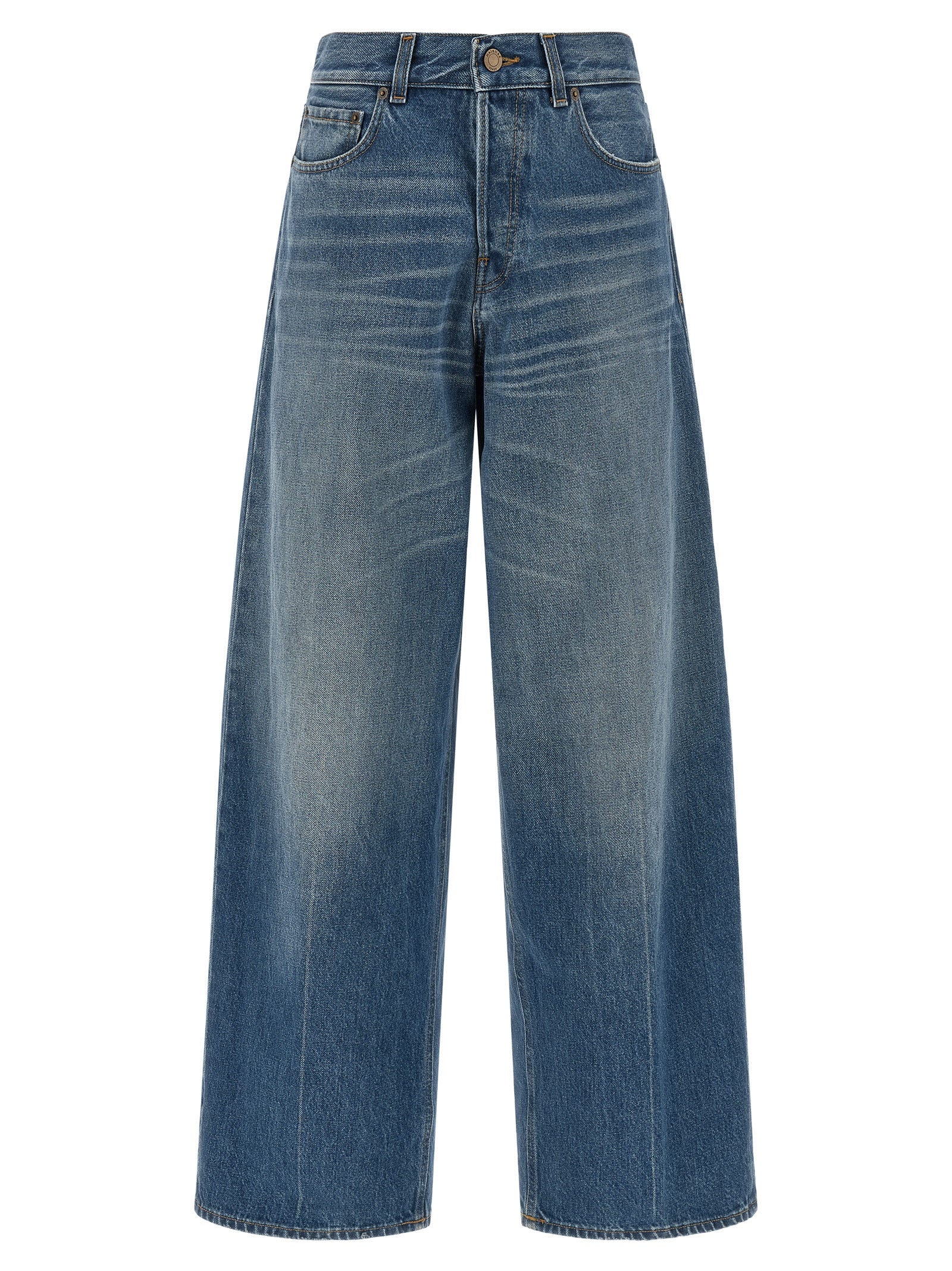 Blue Cotton Jeans Denim