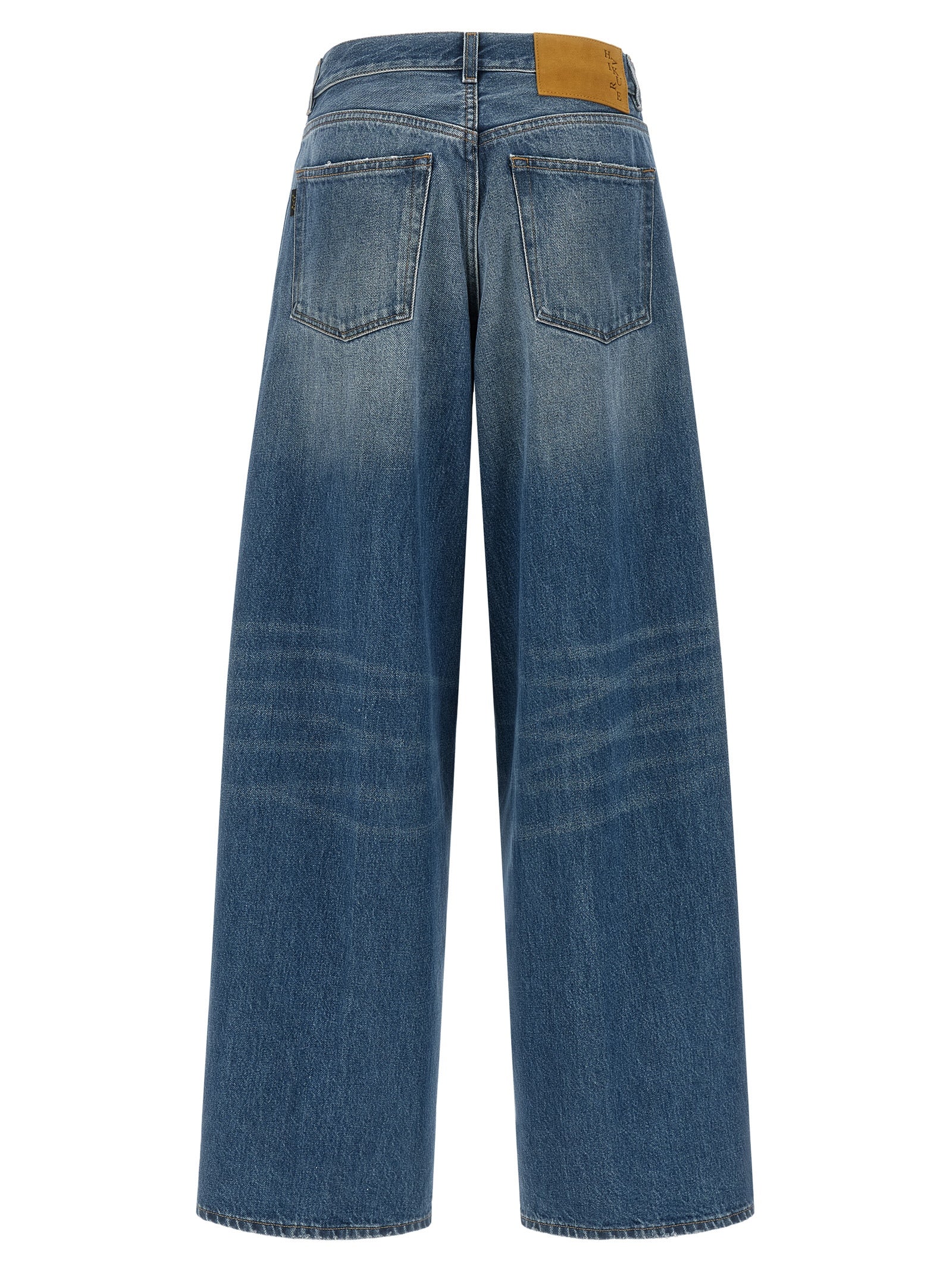 Blue Cotton Jeans Denim