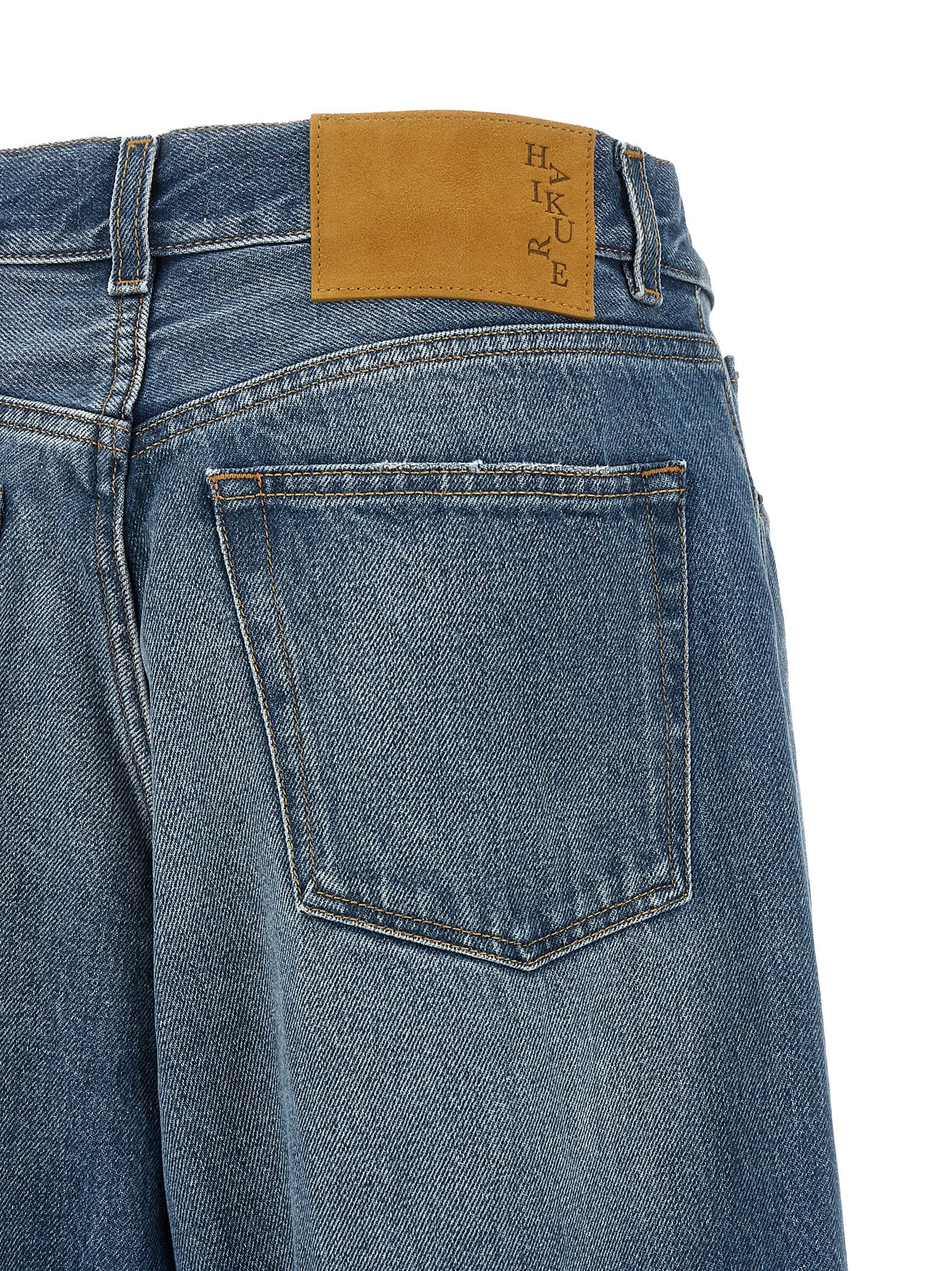 Blue Cotton Jeans Denim