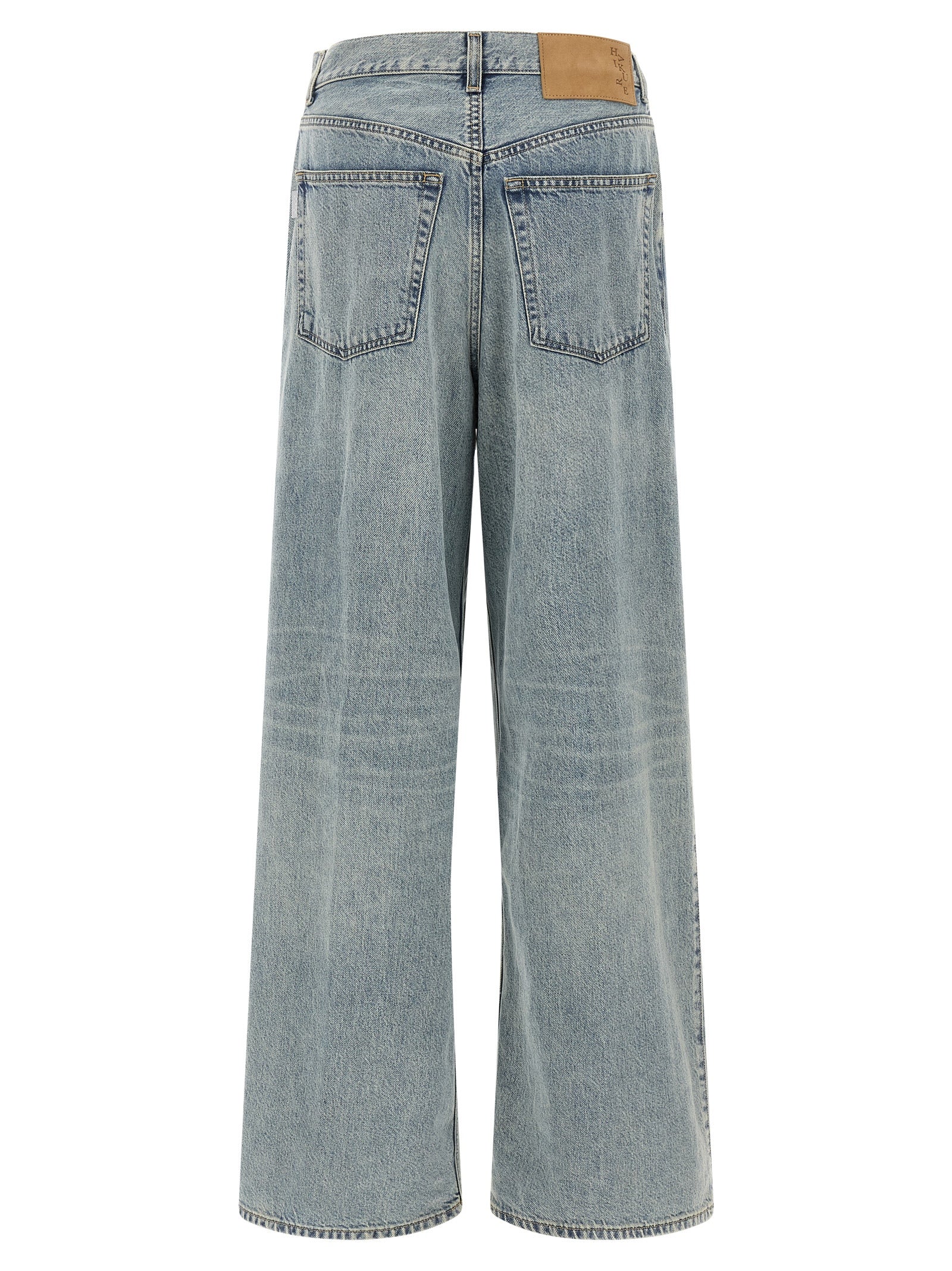 Blue Cotton Jeans Denim