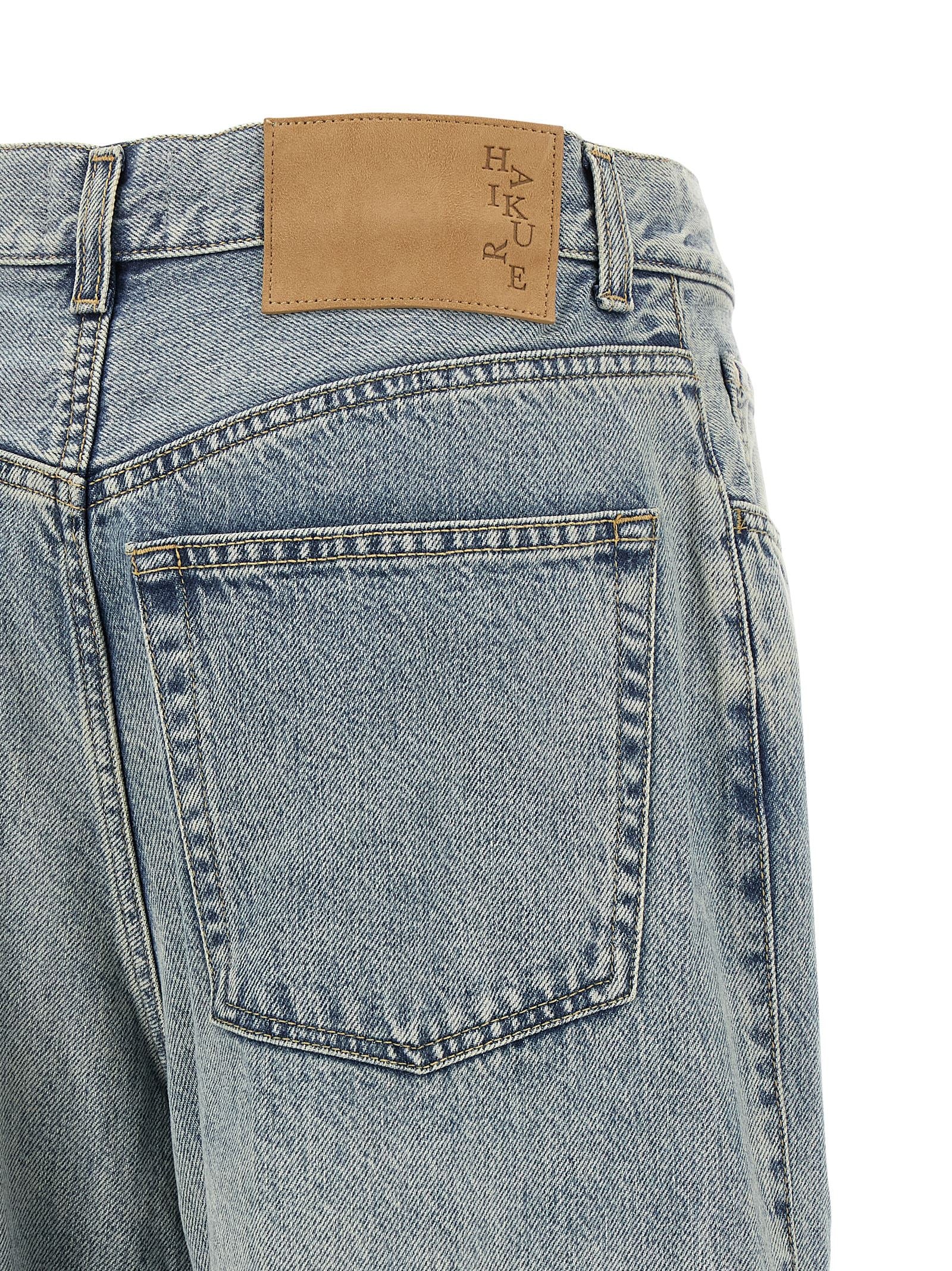 Blue Cotton Jeans Denim
