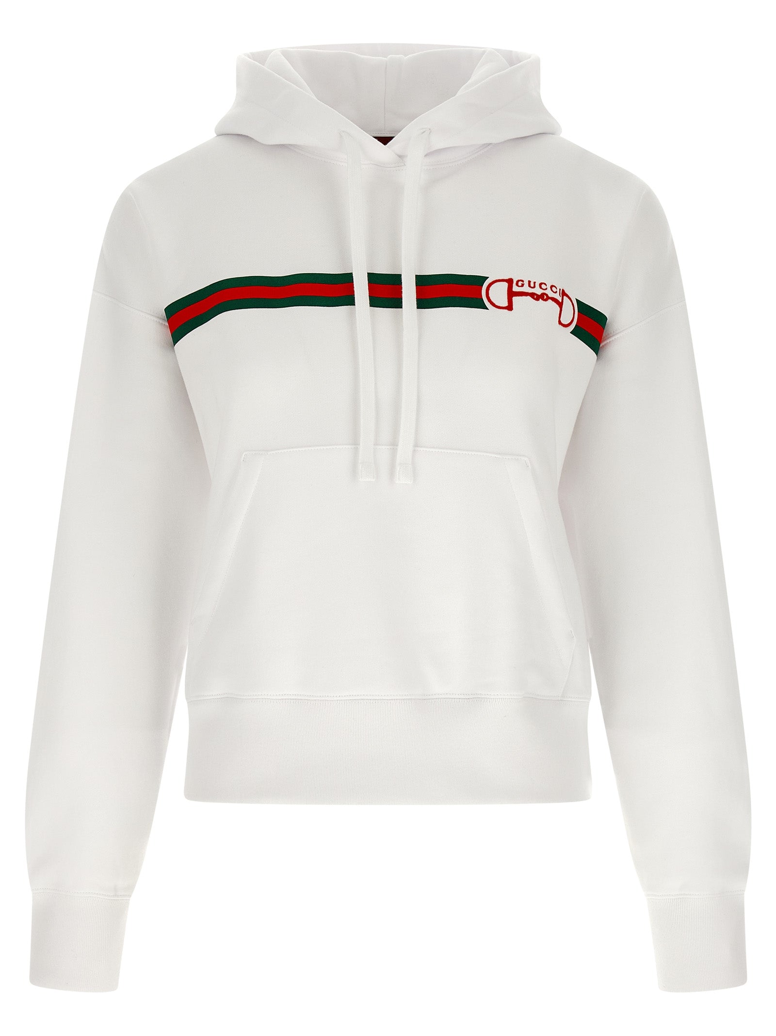 White Cotton Hoodie