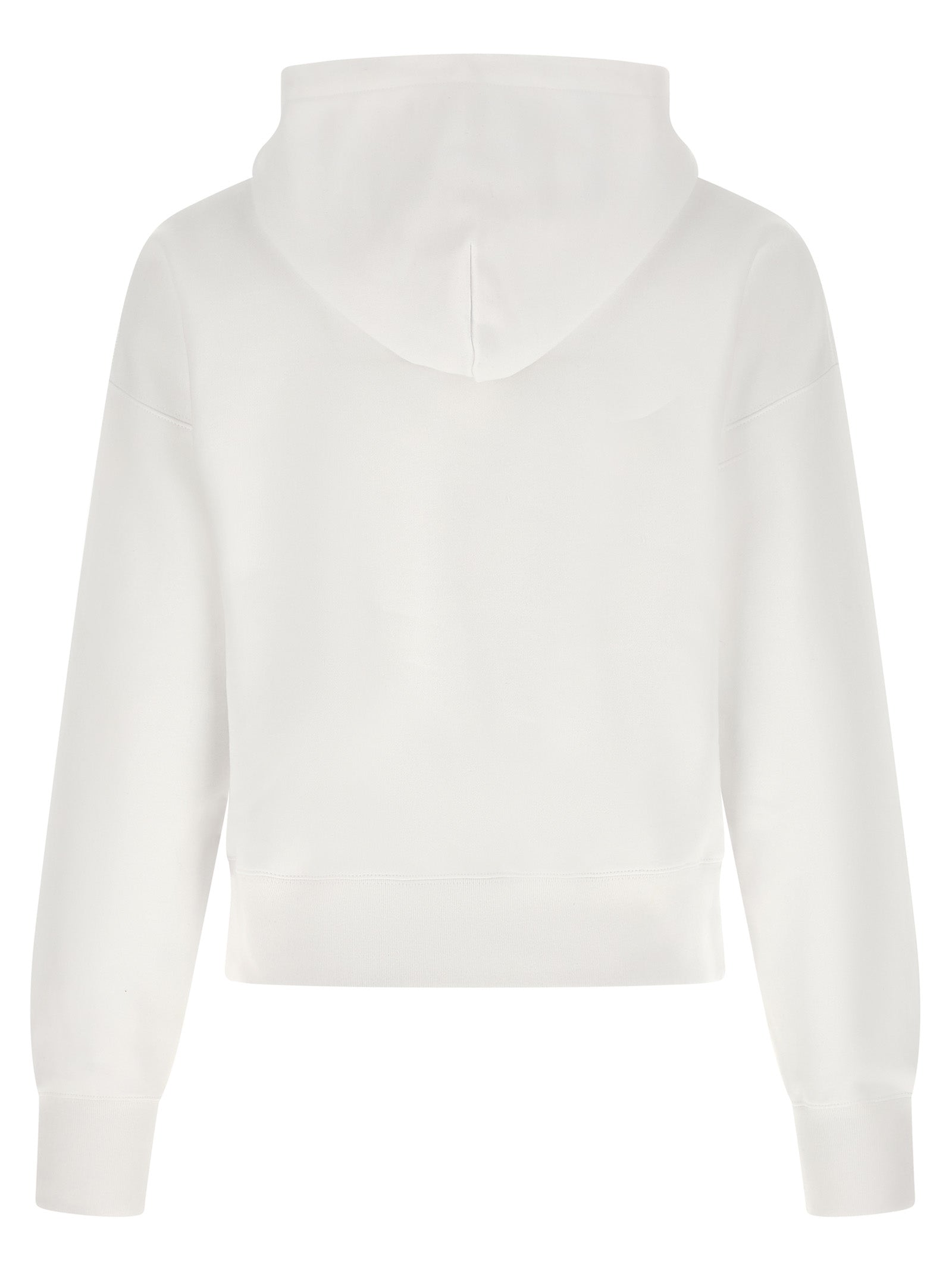 White Cotton Hoodie